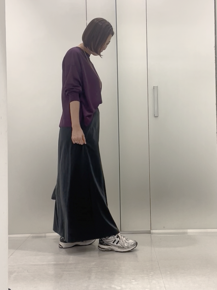 まどかさんの「UNTITLED｜【アンサンブル可/秋羽織り/シアー】前後2WAYカーディガン」を使ったコーディネート
