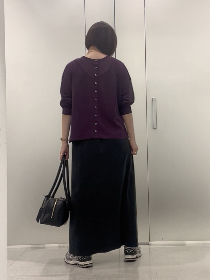 まどかさんの「UNTITLED｜【アンサンブル可/秋羽織り/シアー】前後2WAYカーディガン」を使ったコーディネート