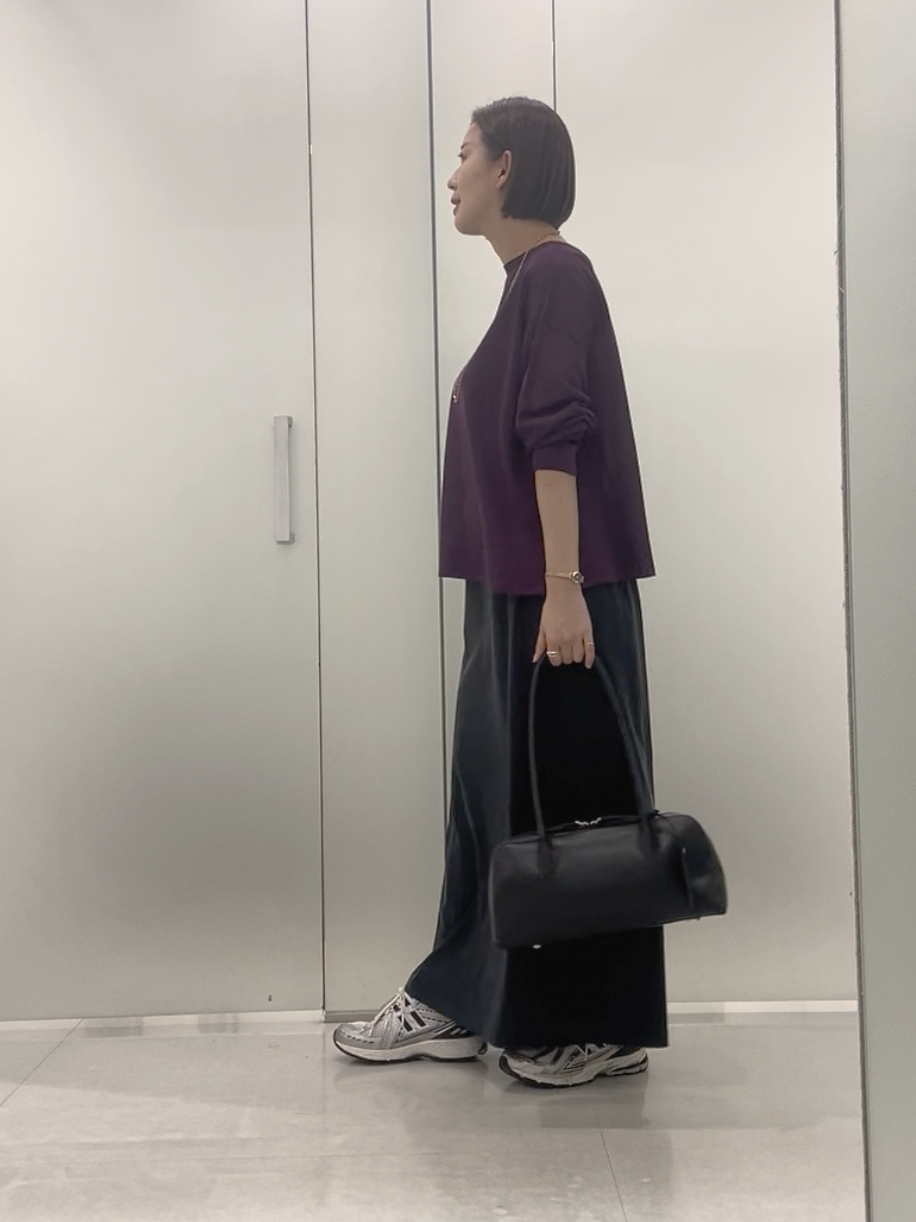 まどかさんの「UNTITLED｜【アンサンブル可/秋羽織り/シアー】前後2WAYカーディガン」を使ったコーディネート
