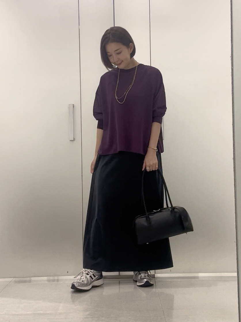 まどかさんの「UNTITLED｜【アンサンブル可/秋羽織り/シアー】前後2WAYカーディガン」を使ったコーディネート