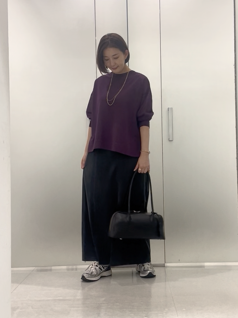 まどかさんの「UNTITLED｜【アンサンブル可/秋羽織り/シアー】前後2WAYカーディガン」を使ったコーディネート