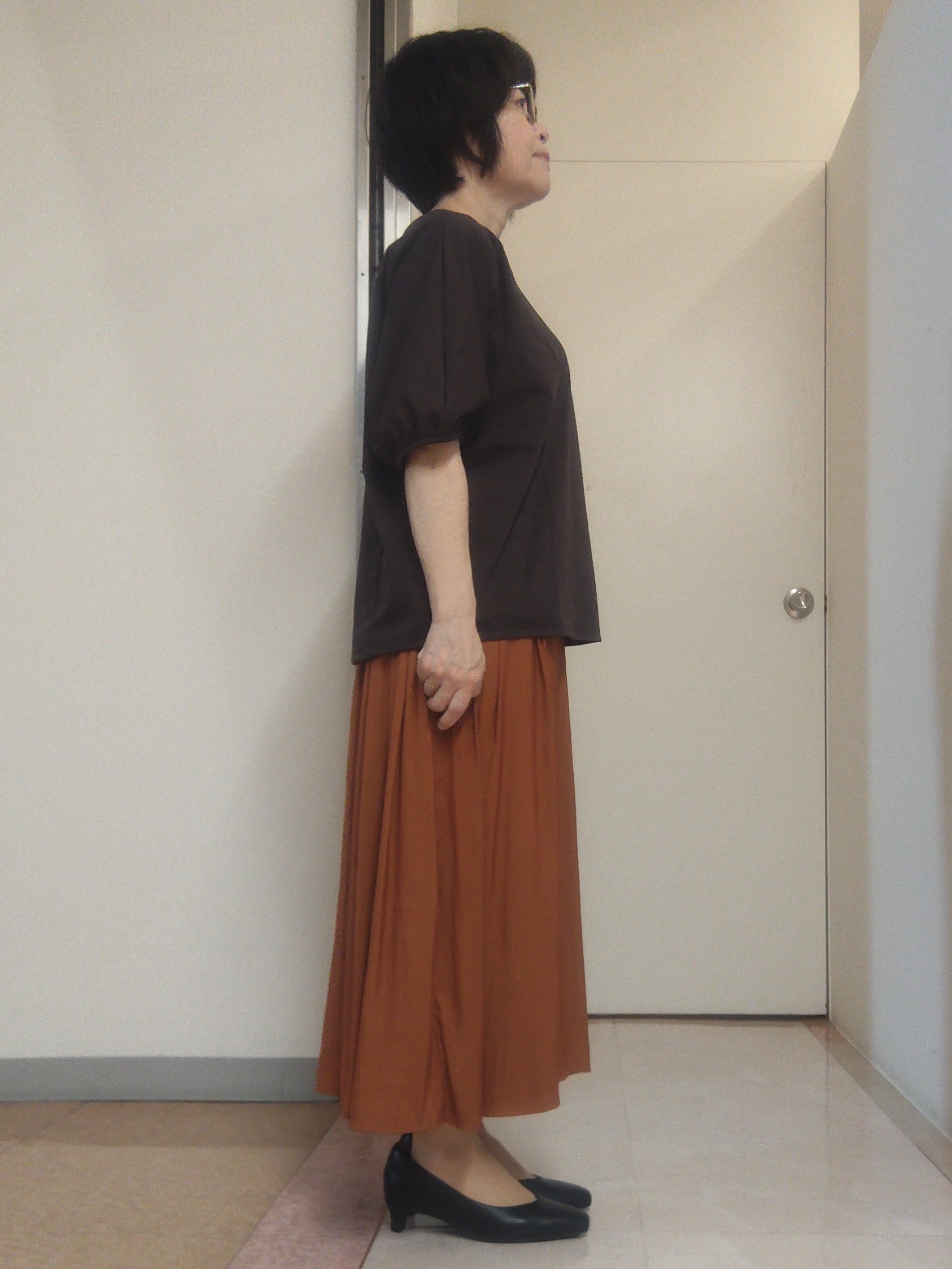tokuさんの「Reflect｜【UVカット／接触冷感／吸水速乾】ギャザースリーブカットソー」を使ったコーディネート