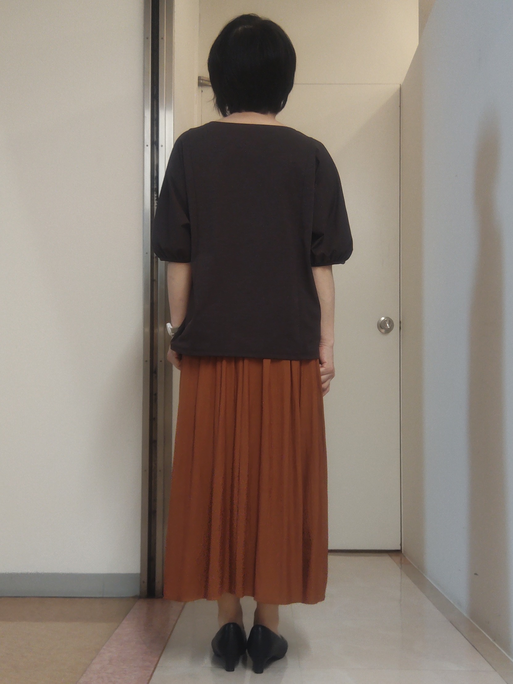 tokuさんの「Reflect｜【UVカット／接触冷感／吸水速乾】ギャザースリーブカットソー」を使ったコーディネート