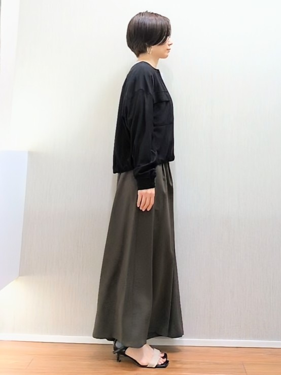 ミズタさんの「UNTITLED｜◆【洗える】シアーブルゾン」を使ったコーディネート