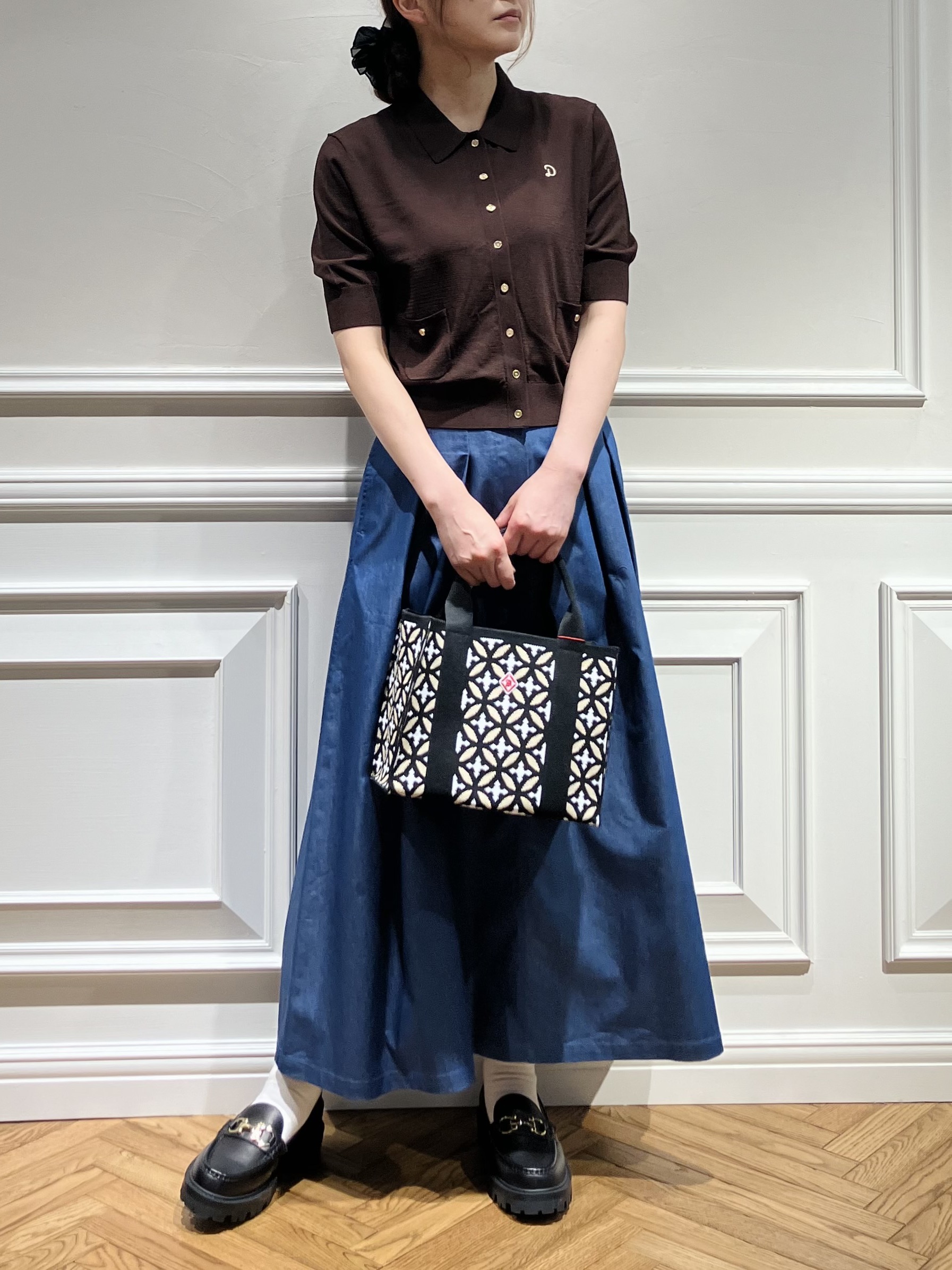 TSUKUIさんの「DRESSTERIOR｜【接触冷感／UVカット】クールタッチ シャツカーディガン」を使ったコーディネート