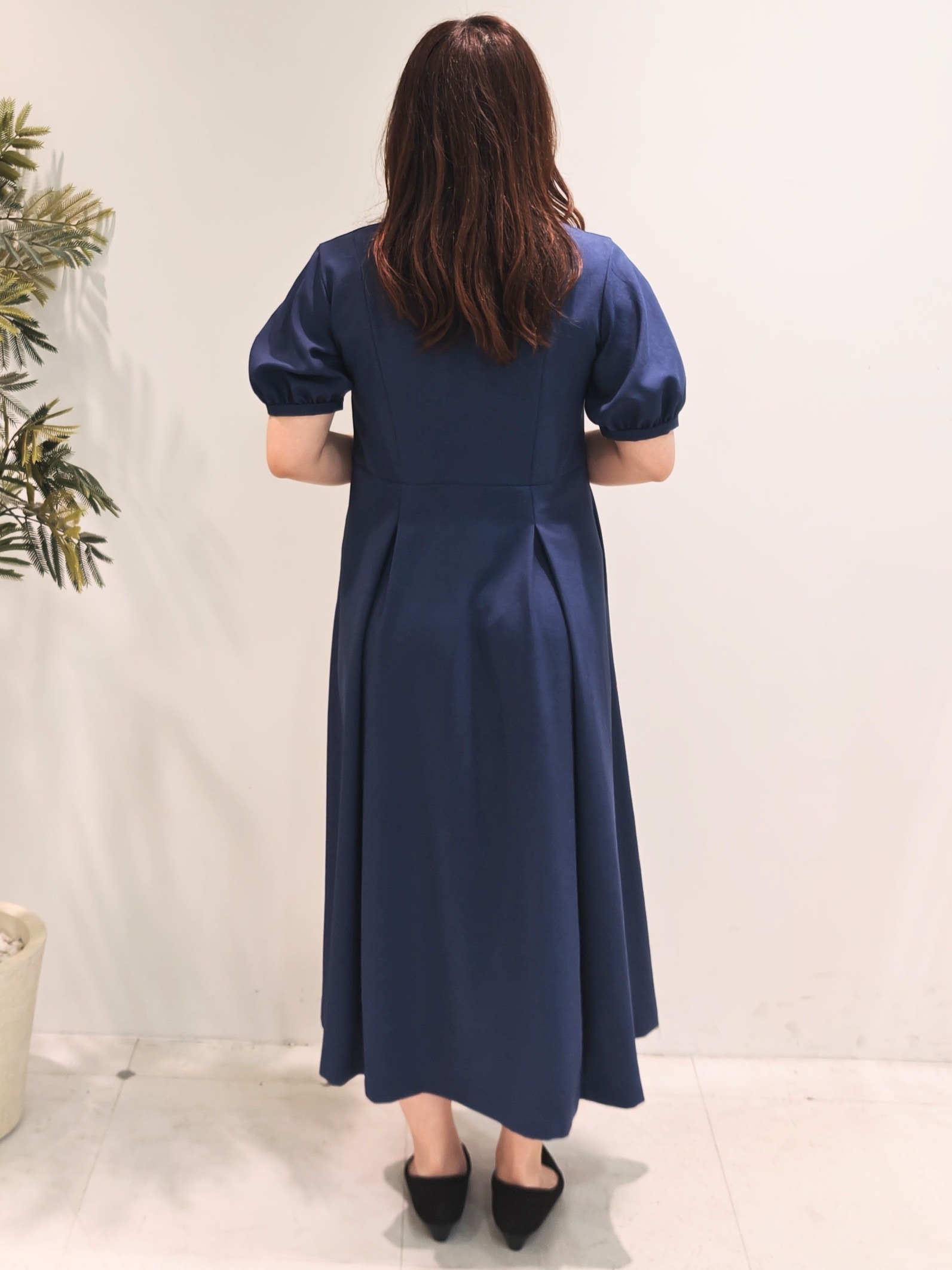 Miさんの「COUP DE CHANCE｜【手洗い可／日本製】サックワンピース」を使ったコーディネート