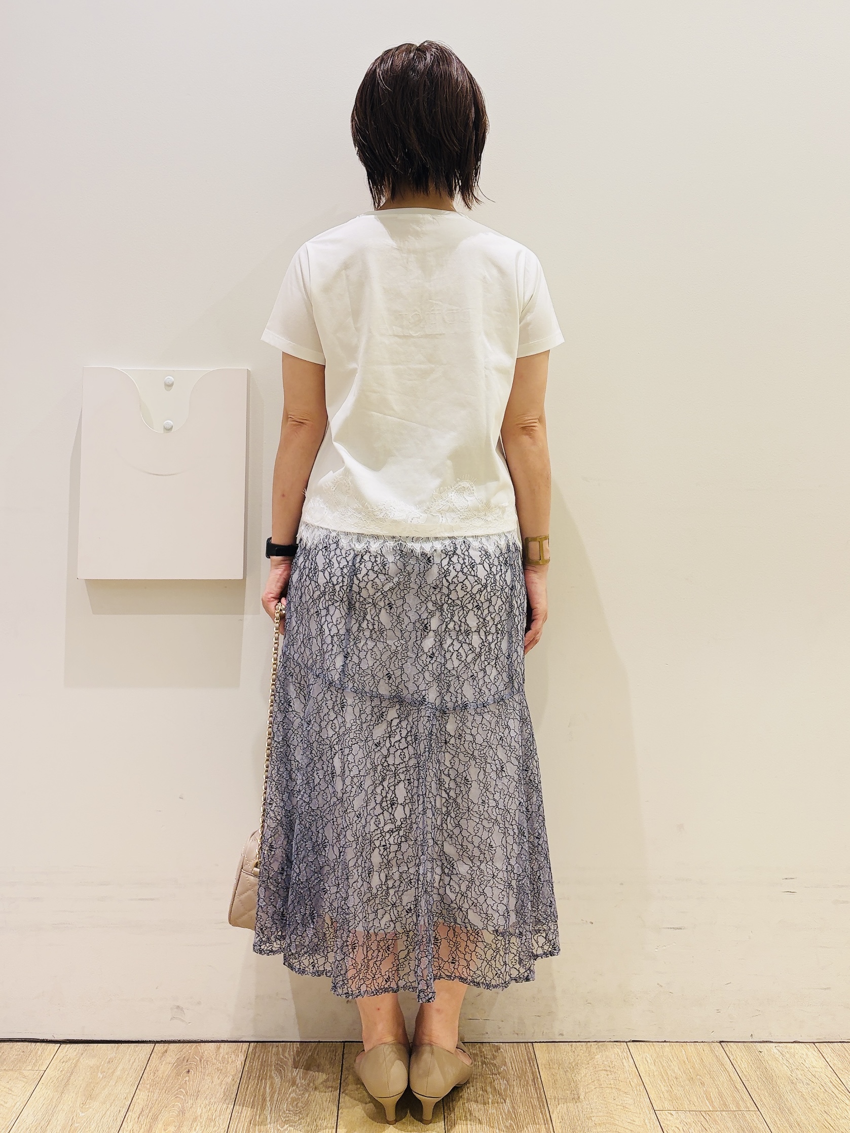 YUKOさんの「index｜2WAYスパンコール巾着ミニショルダー」を使ったコーディネート
