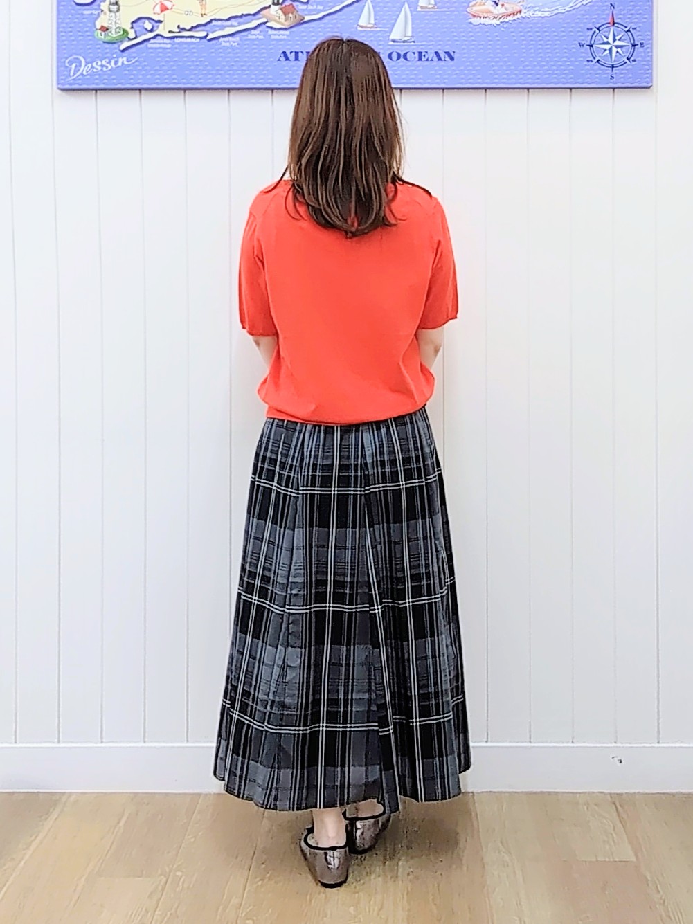 itoさんの「Dessin｜【9色展開/接触冷感/UVカット】ドライタッチサマーニットT」を使ったコーディネート