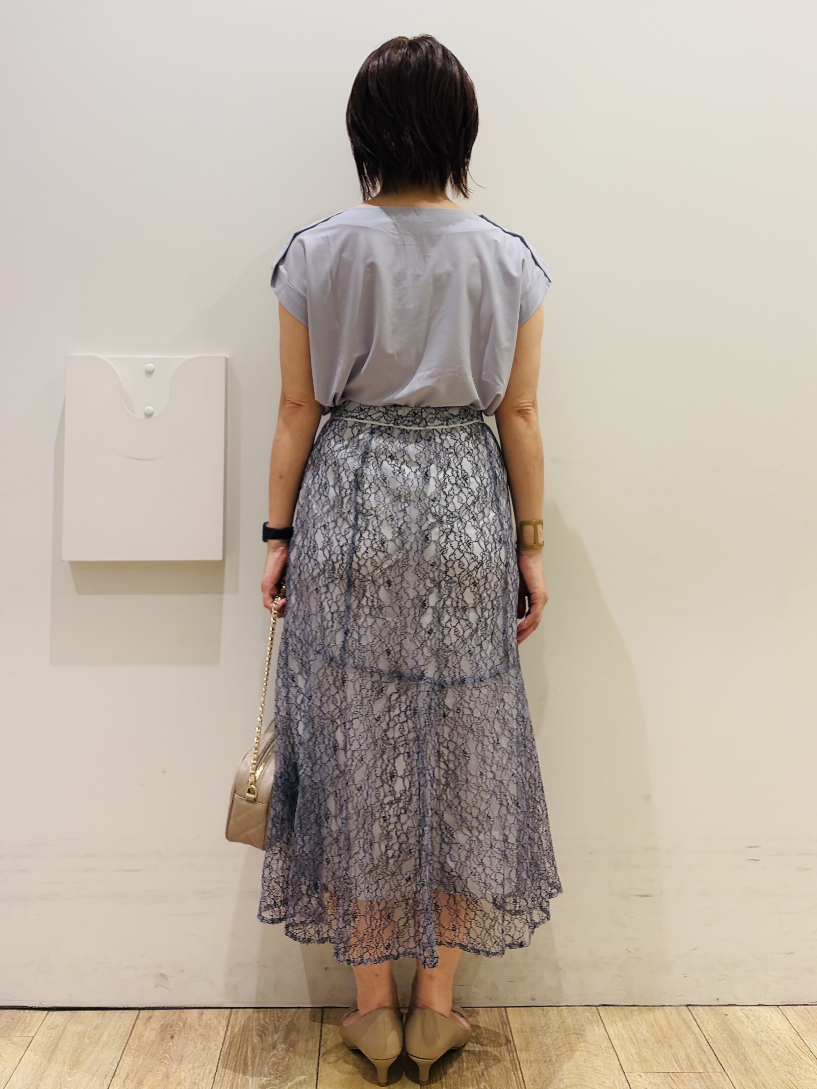 YUKOさんの「index｜キルティングミニショルダーバッグ」を使ったコーディネート