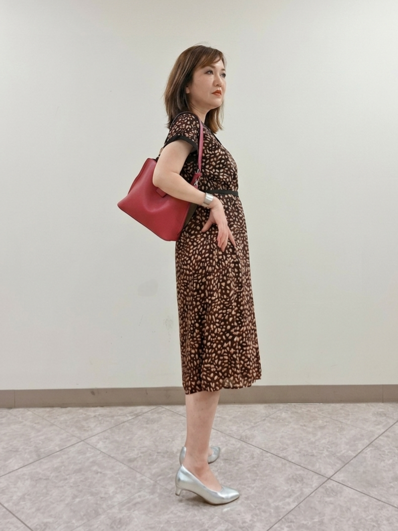 S.xuliさんの「Reflect｜【手洗い可】プリント柄ワンピース」を使ったコーディネート