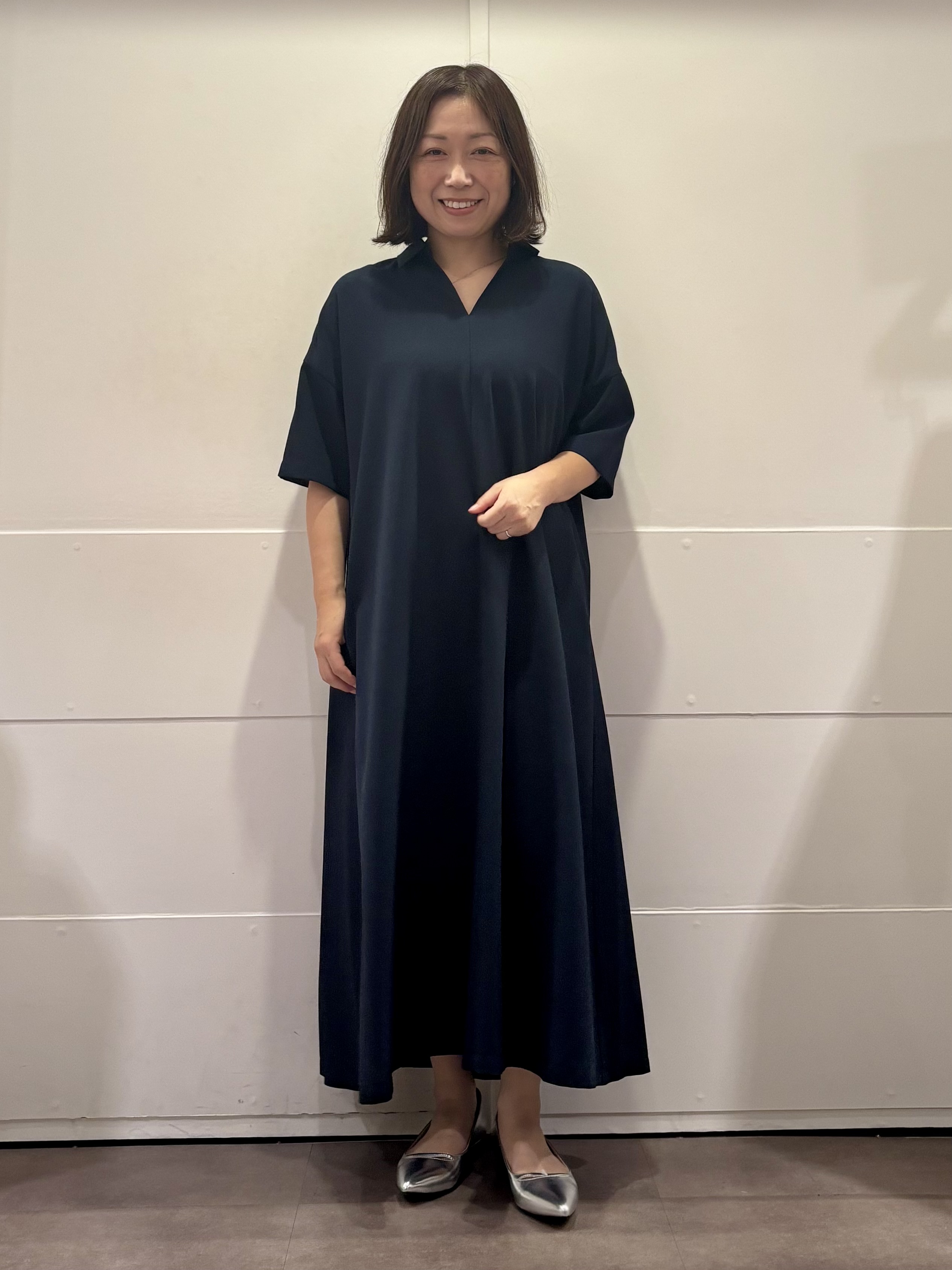 TOKOさんの「UNTITLED｜【初秋も活躍/UVカット/接触冷感】エアリークールワンピース」を使ったコーディネート