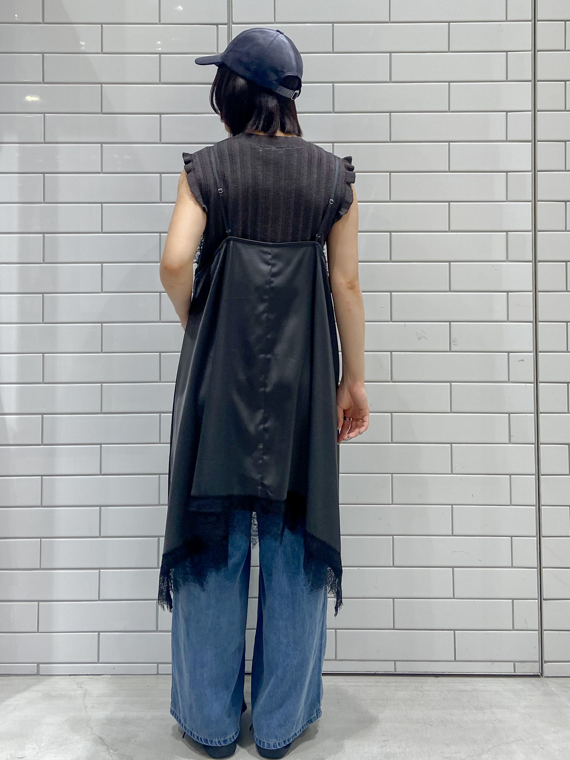 kimiさんの「OPAQUE.CLIP｜袖フリルリブニット【洗濯機OK／抗ピル】」を使ったコーディネート