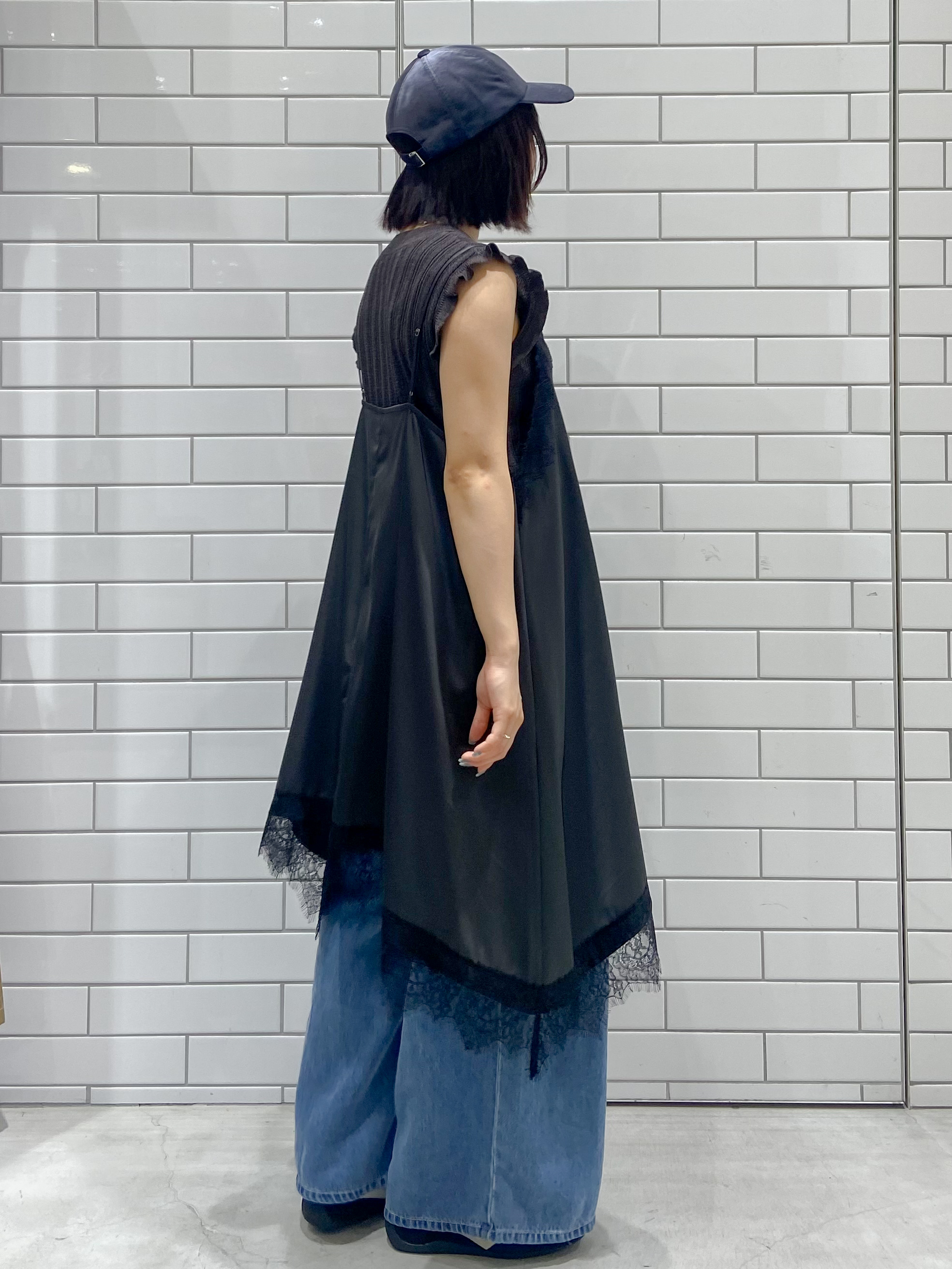 kimiさんの「OPAQUE.CLIP｜袖フリルリブニット【洗濯機OK／抗ピル】」を使ったコーディネート