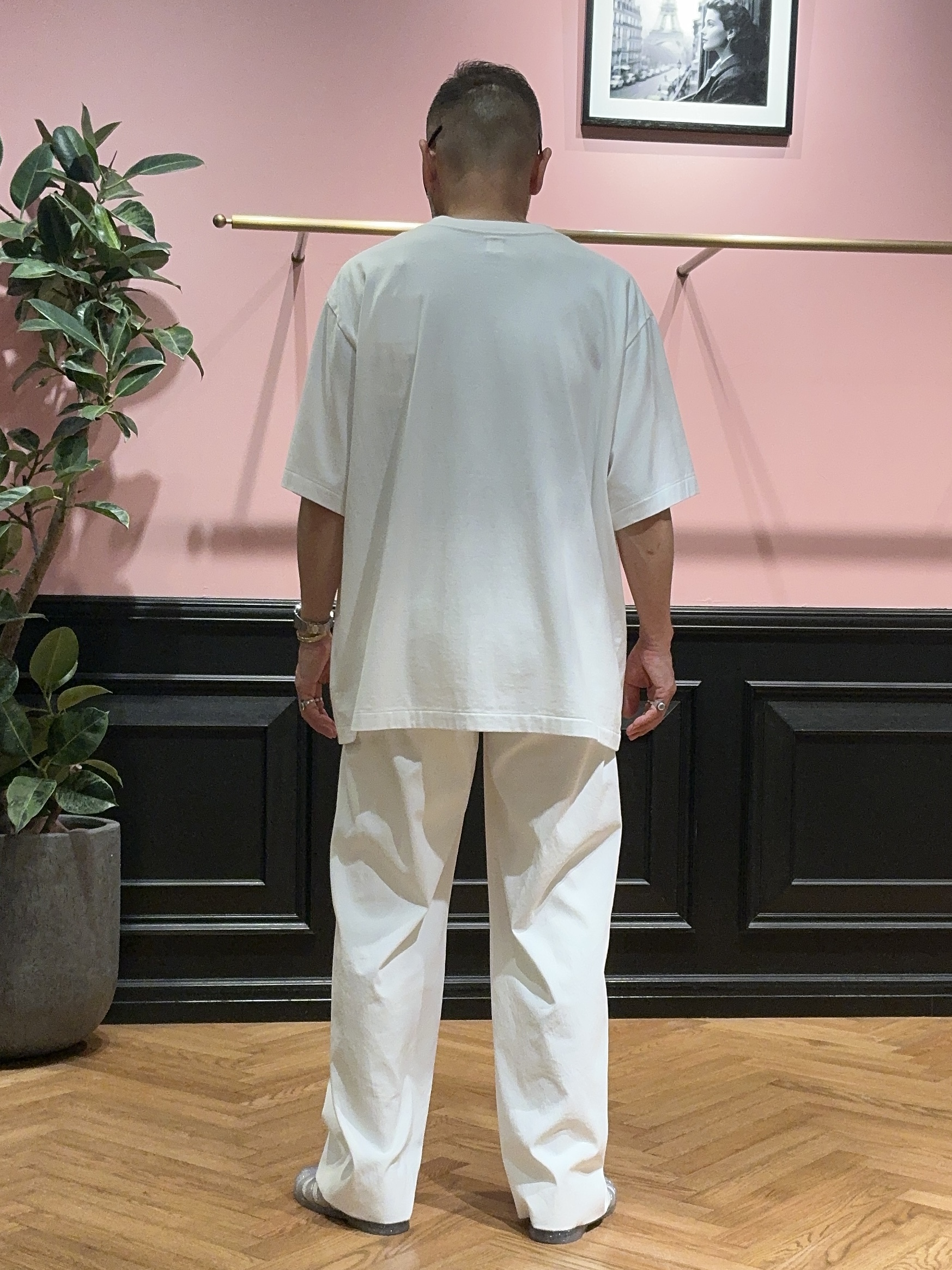 torigoeさんの「DRESSTERIOR｜【ウォッシャブル】サイドゴア シェルタリングワイドパンツ」を使ったコーディネート