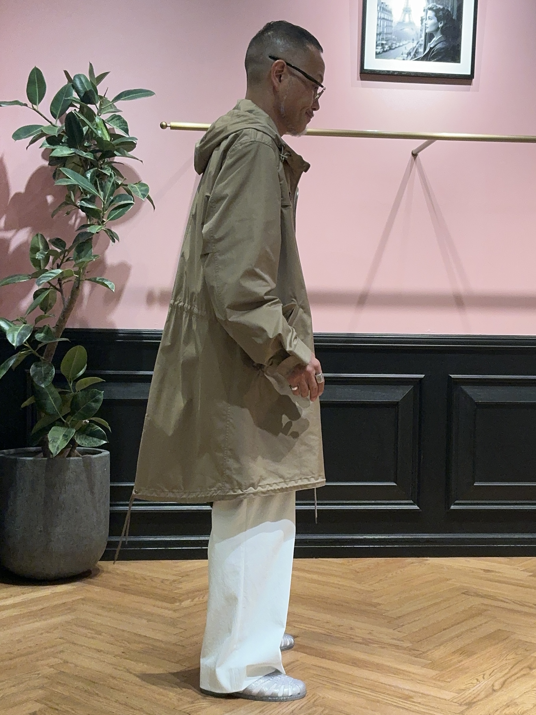 torigoeさんの「DRESSTERIOR｜【撥水素材】レインプルーフ フーデッドコート」を使ったコーディネート