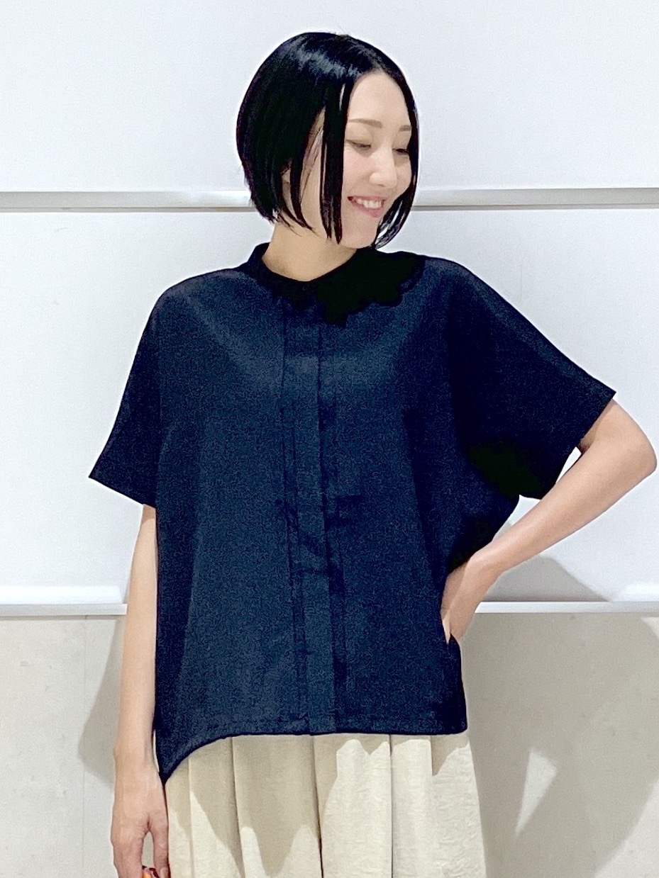 eriko さんの「Dessin｜【高通気/セットアップ可】ドロストシャツ」を使ったコーディネート