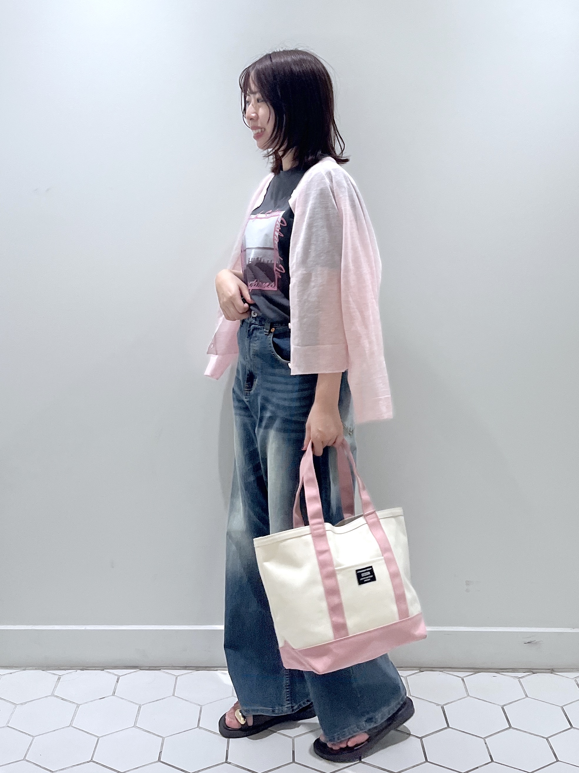Makinoさんの「Dessin｜お守りカーディガン -ウォッシャブル-」を使ったコーディネート