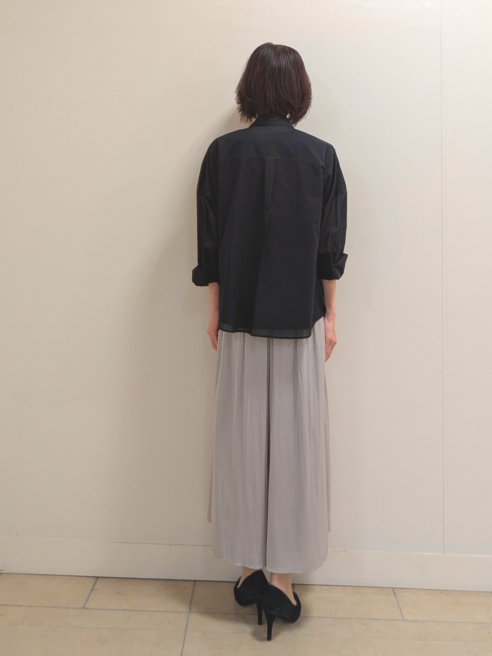 tocoさんの「COUP DE CHANCE｜【手洗い可】シアーローンシャツ」を使ったコーディネート