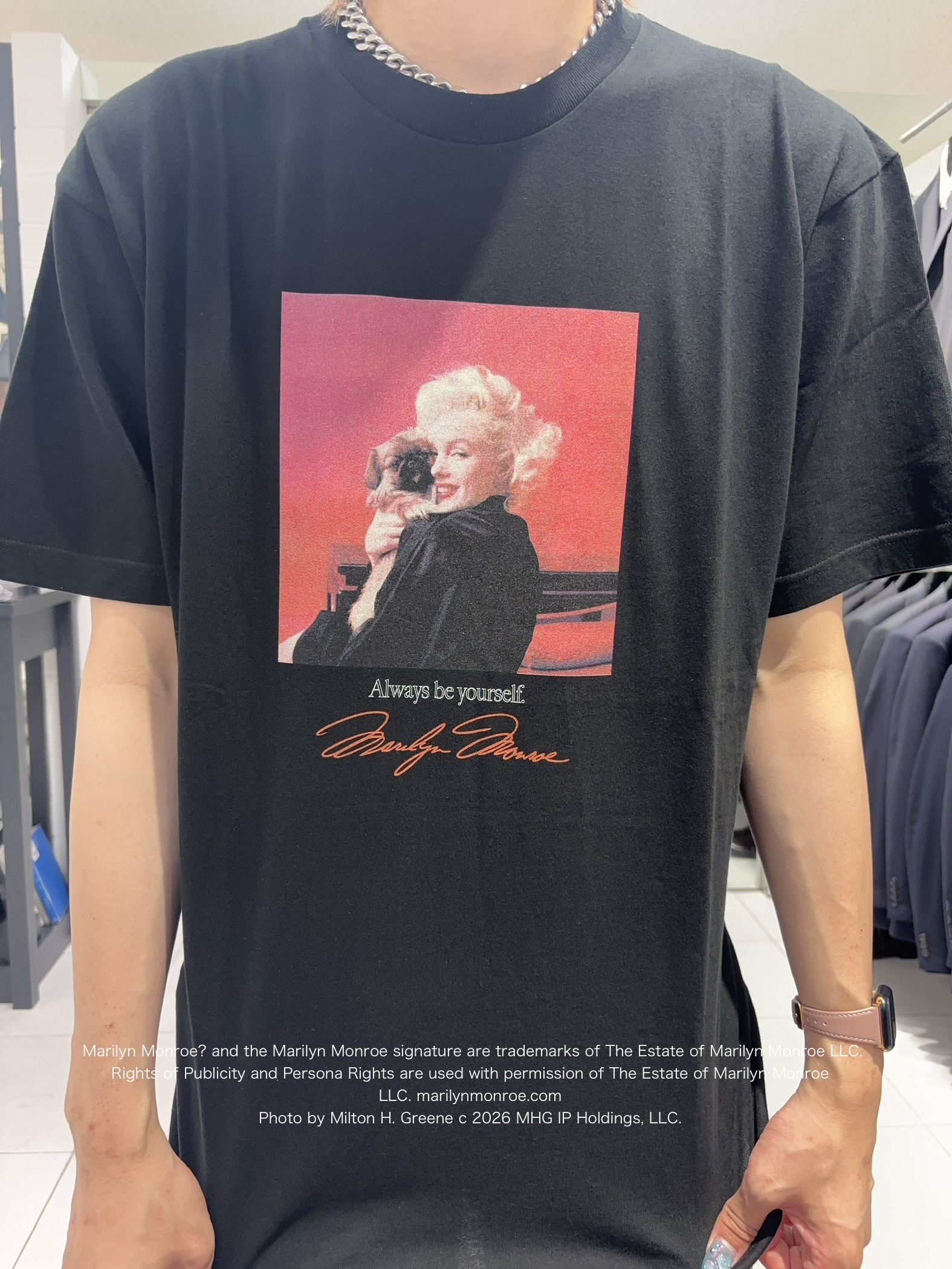 こうへいさんの「TAKEO KIKUCHI｜【別注】マリリン・モンロー/フォトTシャツ」を使ったコーディネート