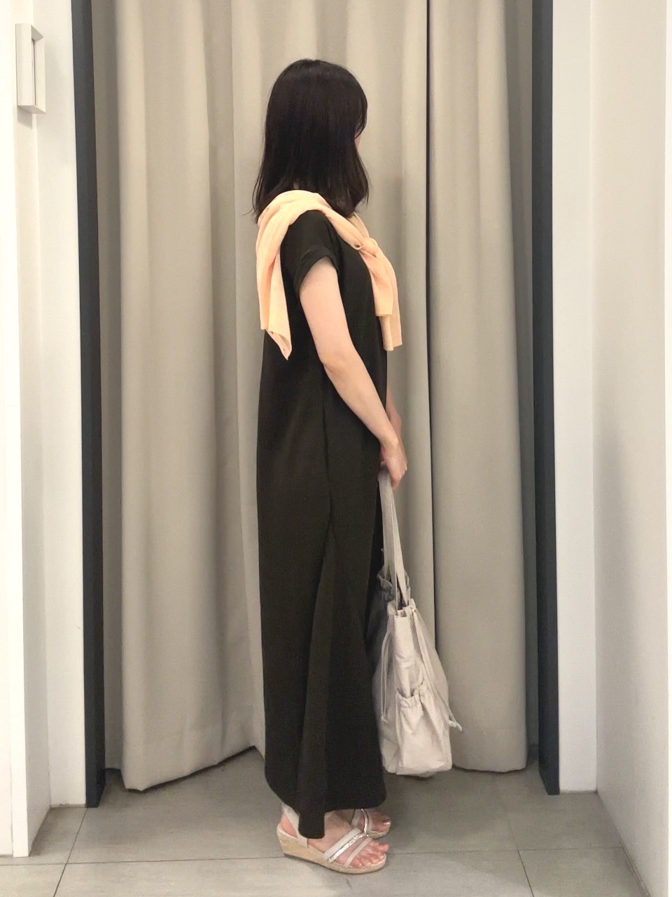 Nao さんの「grove｜高評価！【洗える/名品】大人の透け感、シアーカーディガン」を使ったコーディネート