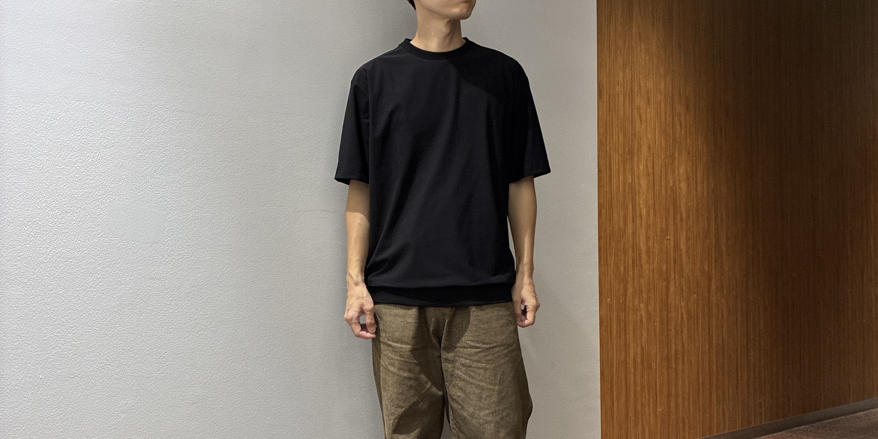 わいずみさんの「TAKEO KIKUCHI｜【通気性】AIR TOOL LIGHT Ｔシャツ」を使ったコーディネート