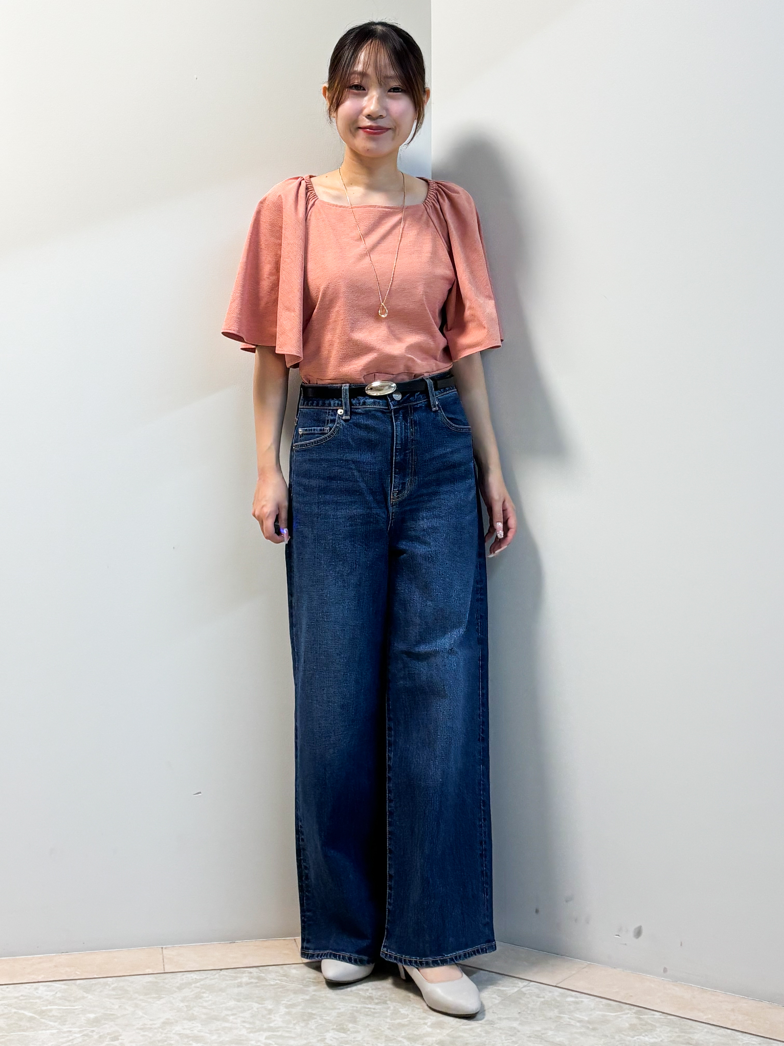 Sawaさんの「Reflect｜フロントファスナーシアーブルゾン」を使ったコーディネート