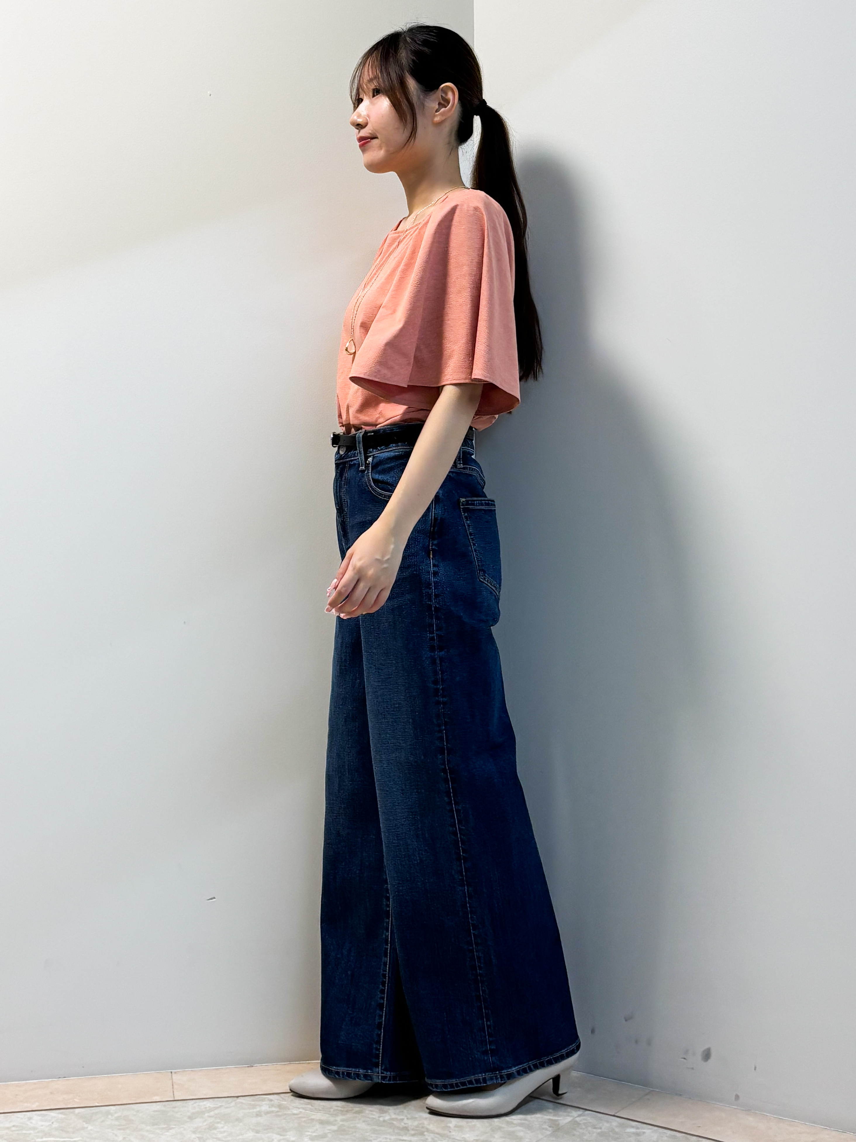 Sawaさんの「Reflect｜フロントファスナーシアーブルゾン」を使ったコーディネート