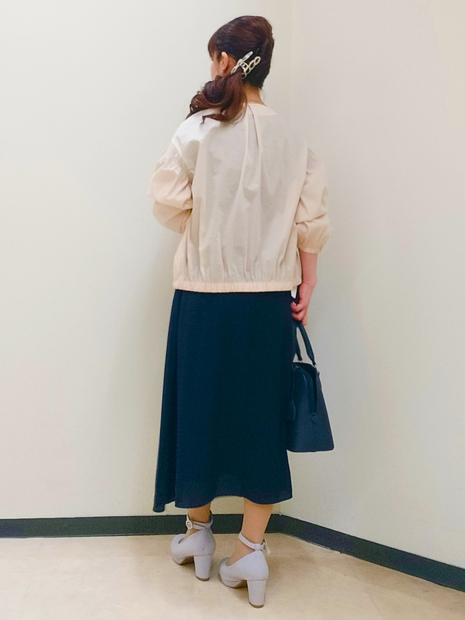 花さんの「Reflect｜【手洗い可】プリント柄ワンピース」を使ったコーディネート