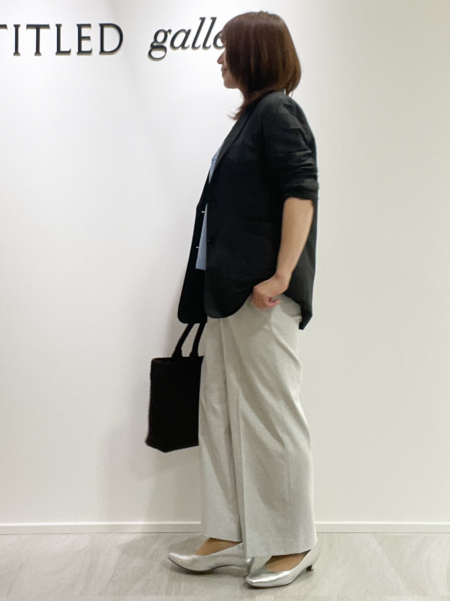 めいさんの「UNTITLED｜◆【程よいシアー感/洗える】エアリーバイオジャケット」を使ったコーディネート