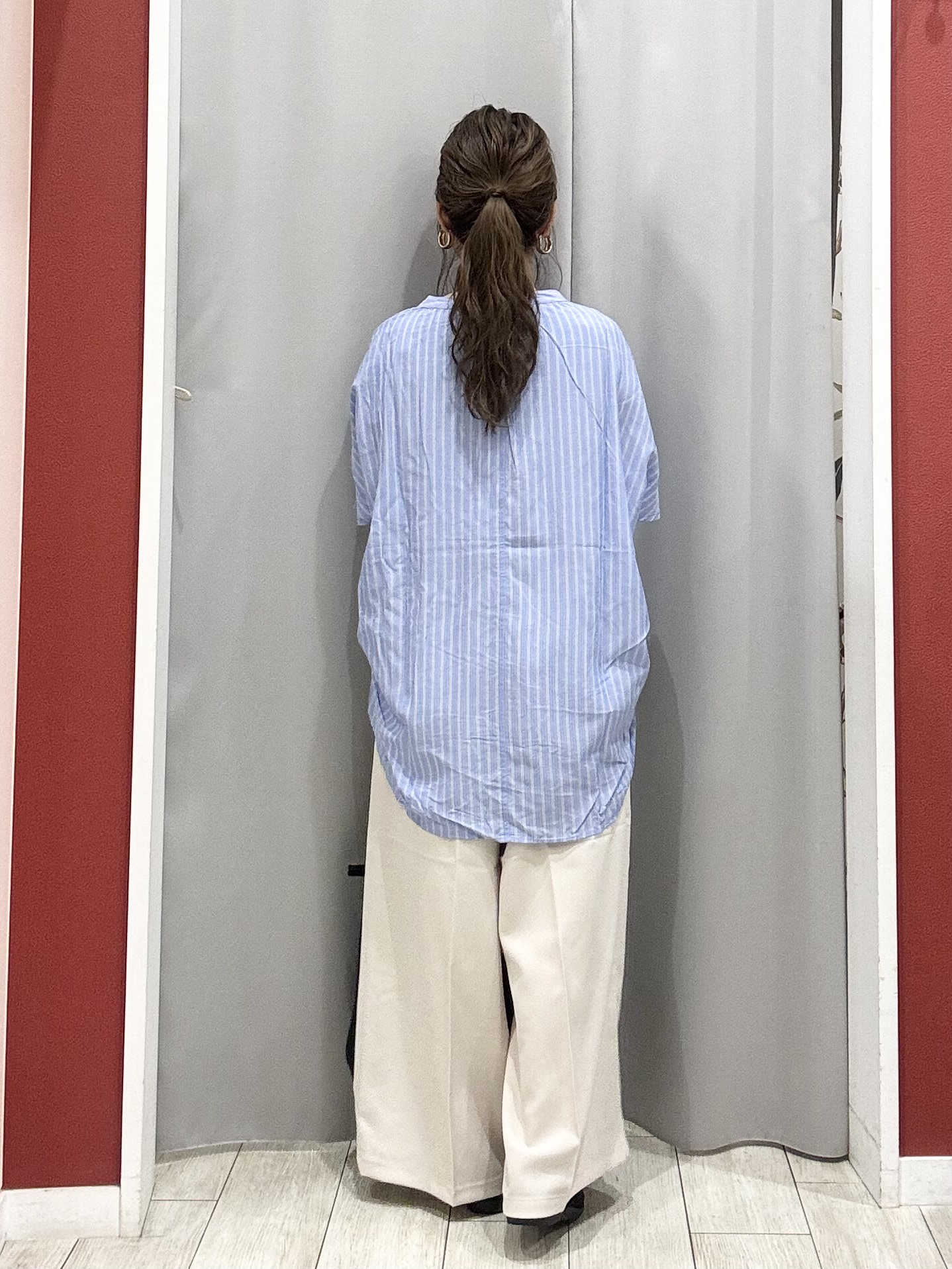 shioさんの「SHOO･LA･RUE｜【UV/体型カバー】冷房や朝晩の冷え込み対策にも さらとろ5分袖カーディガン」を使ったコーディネート