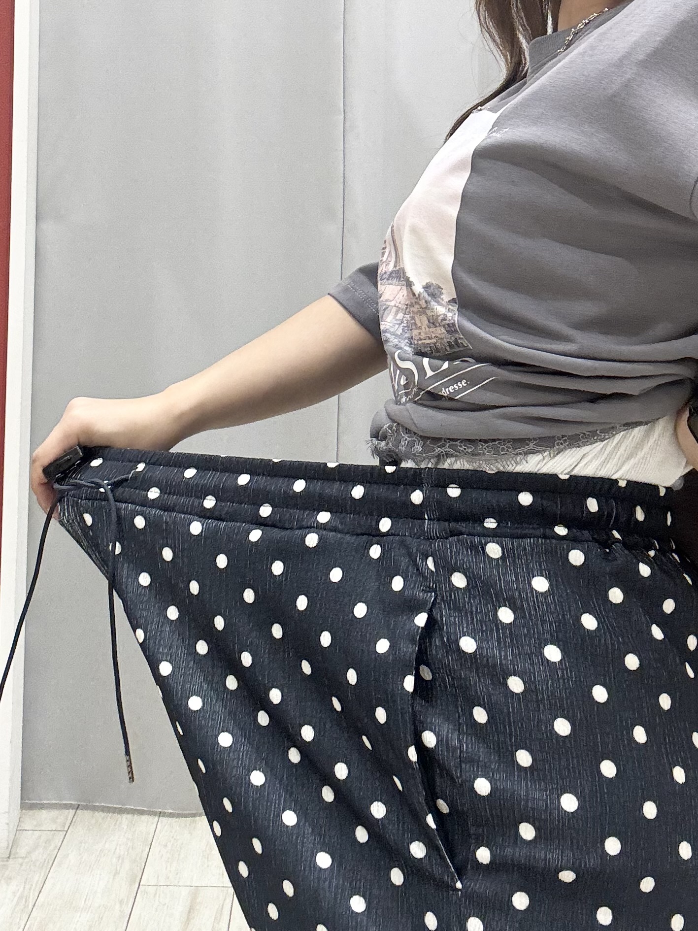 shioさんの「SHOO･LA･RUE｜【通気性〇/S-LL/洗濯機可】さらりと心地よい。ノーカラーシャツ」を使ったコーディネート