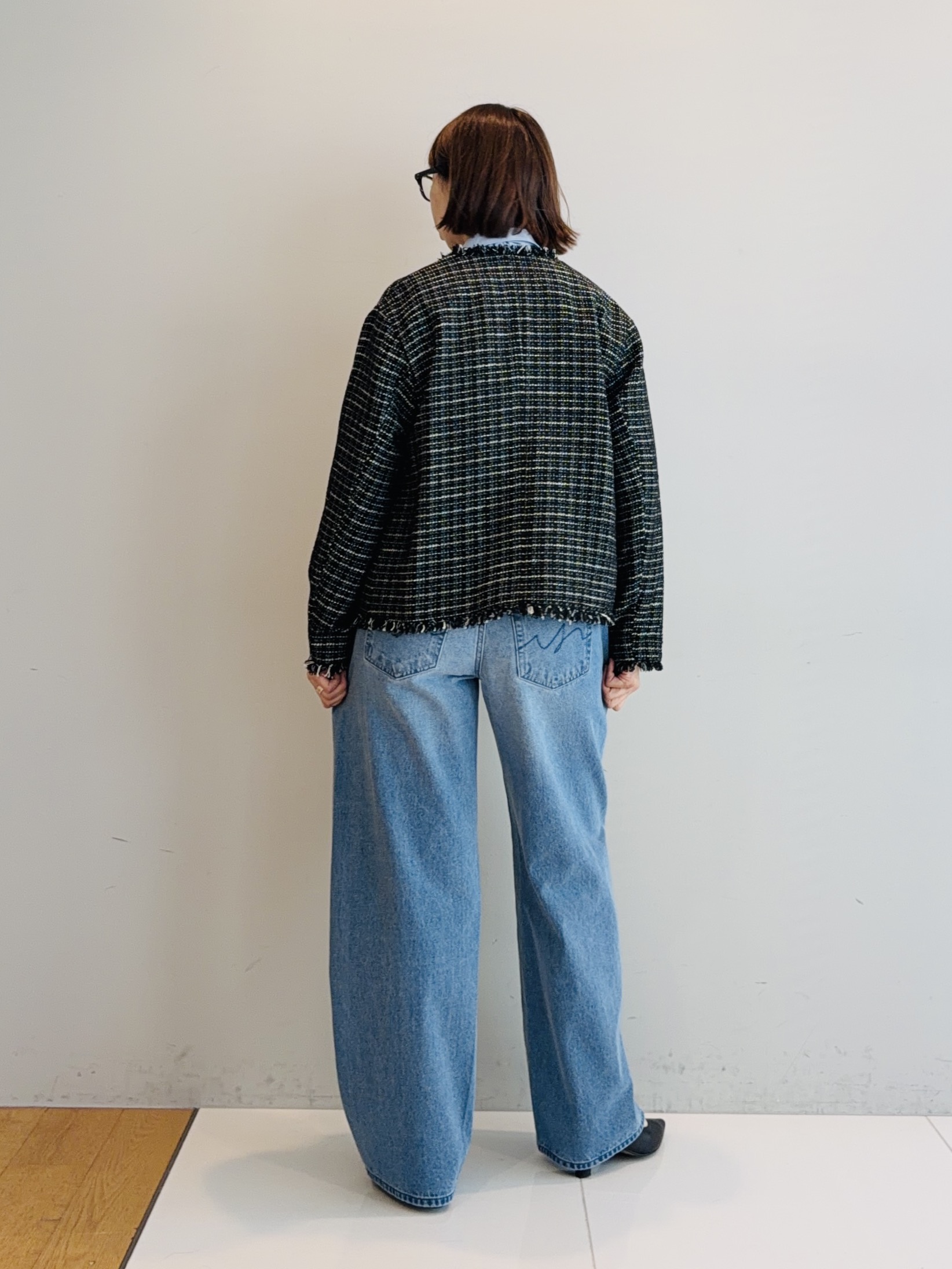 murayamaさんの「INDIVI｜【新作登場！】カーブシルエットデニム」を使ったコーディネート