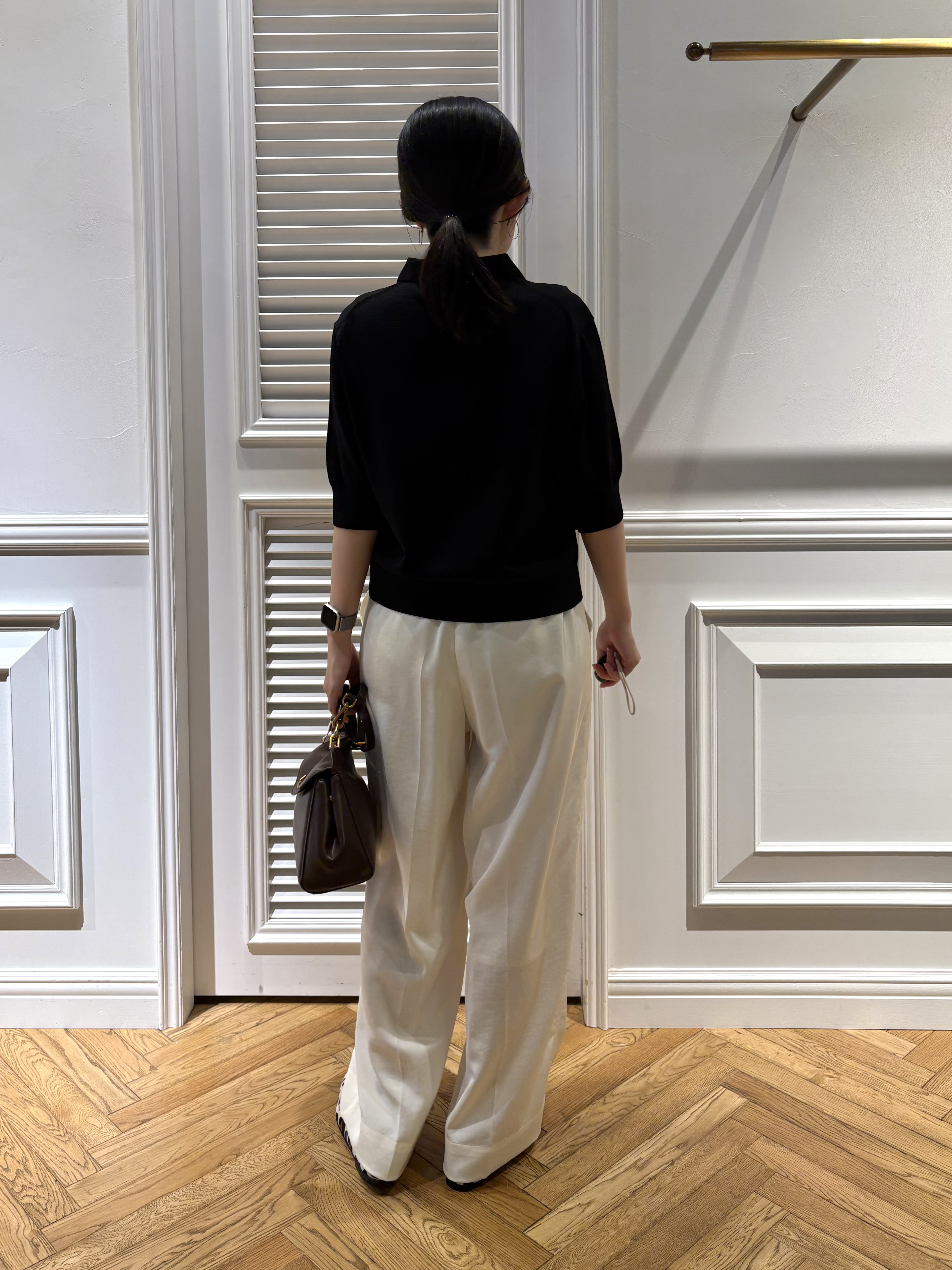 cocoさんの「DRESSTERIOR｜【接触冷感／UVカット】クールタッチ シャツカーディガン」を使ったコーディネート