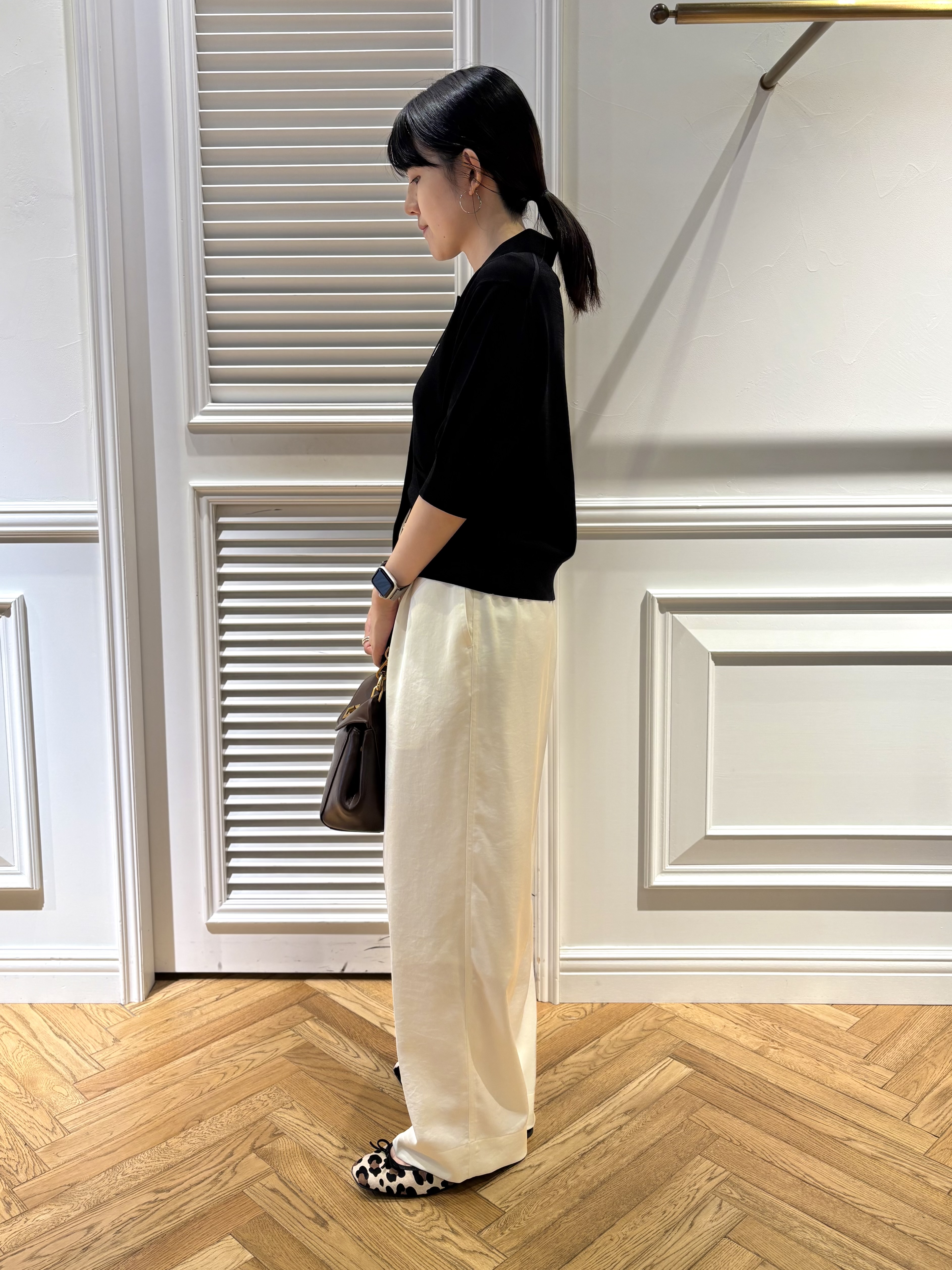 cocoさんの「DRESSTERIOR｜【接触冷感／UVカット】クールタッチ シャツカーディガン」を使ったコーディネート