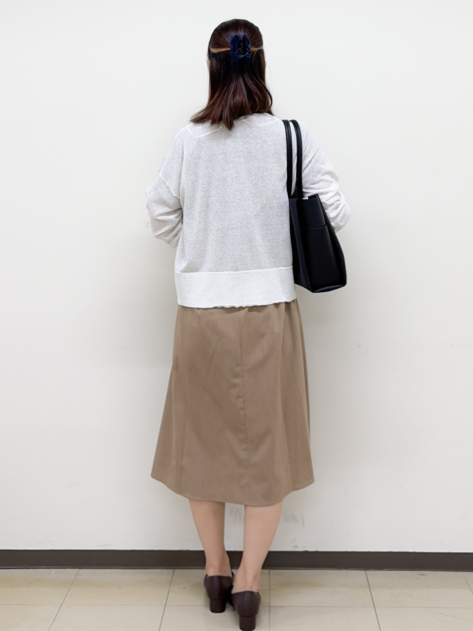 yurinaさんの「index｜【接触冷感／吸水速乾／UVケア】リネンライクサイドベルトシャツワンピース《透け防止／洗濯機OK》」を使ったコーディネート