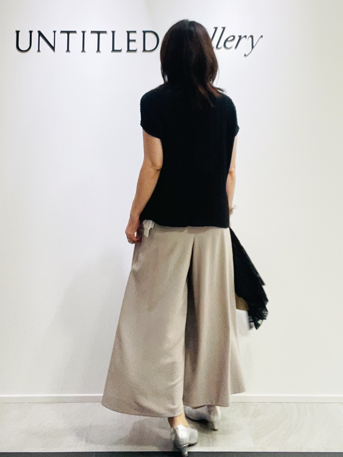 めいさんの「UNTITLED｜【1枚で着映える】ドットジャガードブラウス」を使ったコーディネート