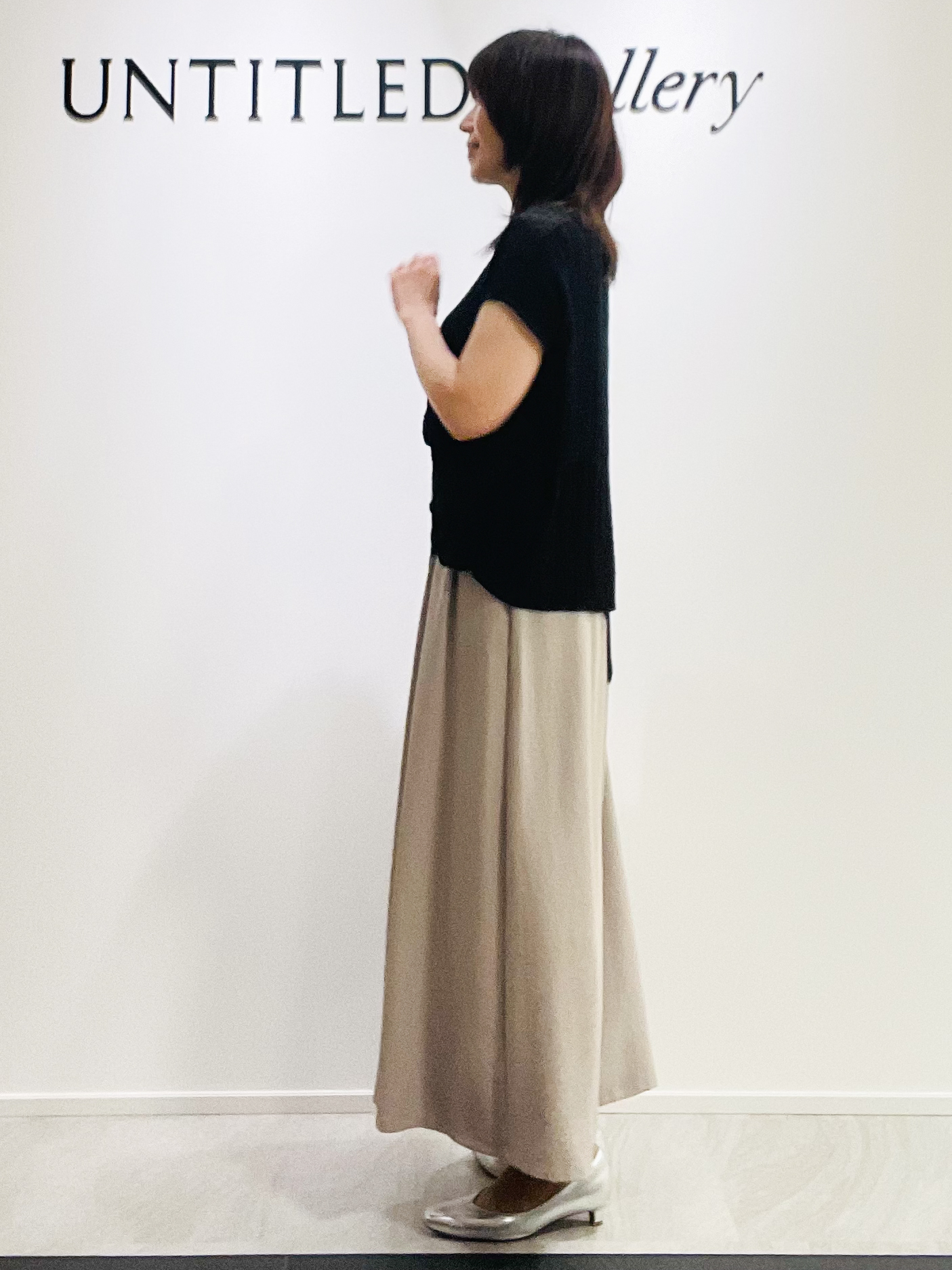 めいさんの「UNTITLED｜【1枚で着映える】ドットジャガードブラウス」を使ったコーディネート