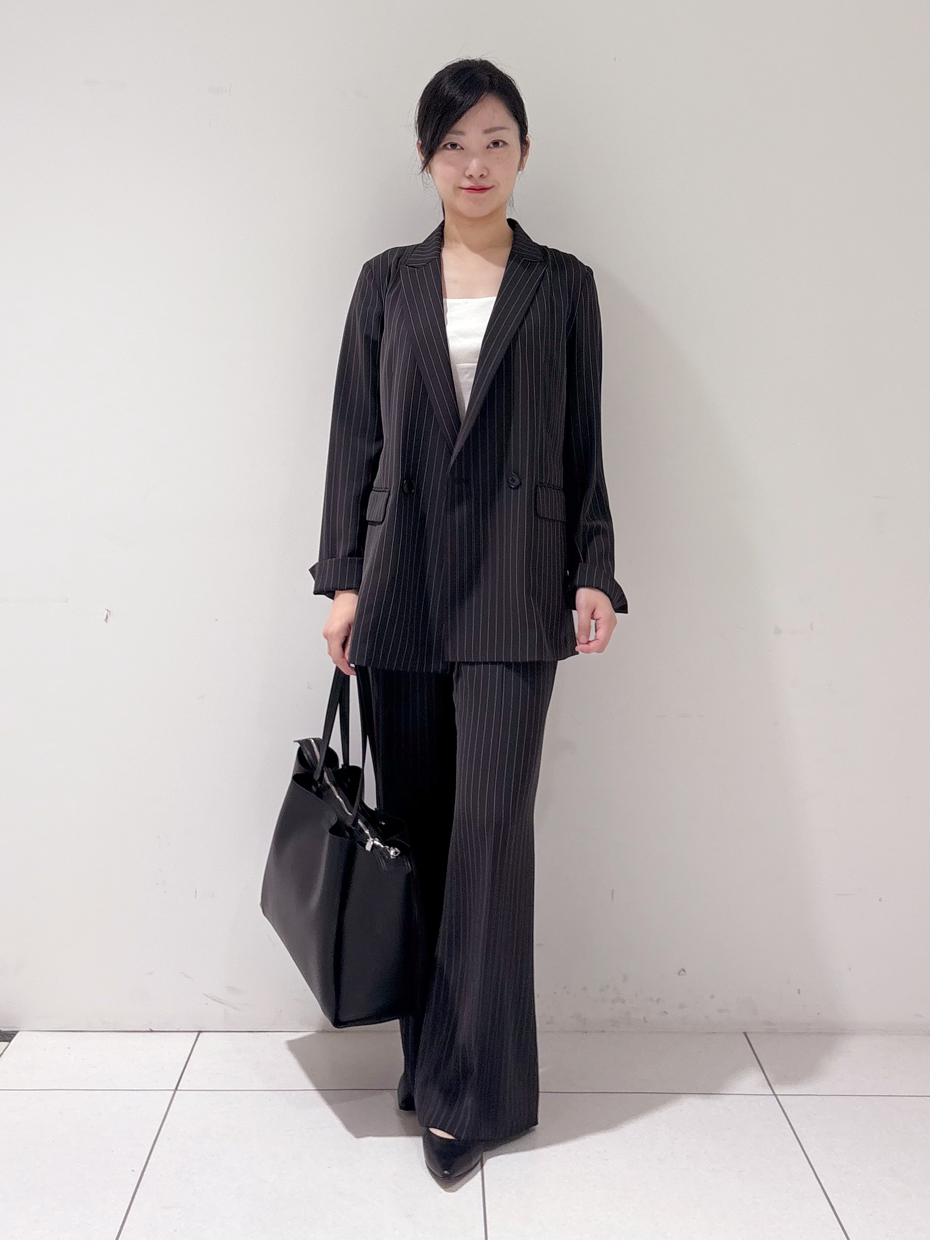momokoさんの「INDIVI｜【初秋/UVケア/着る日傘】ダブルジャケット」を使ったコーディネート