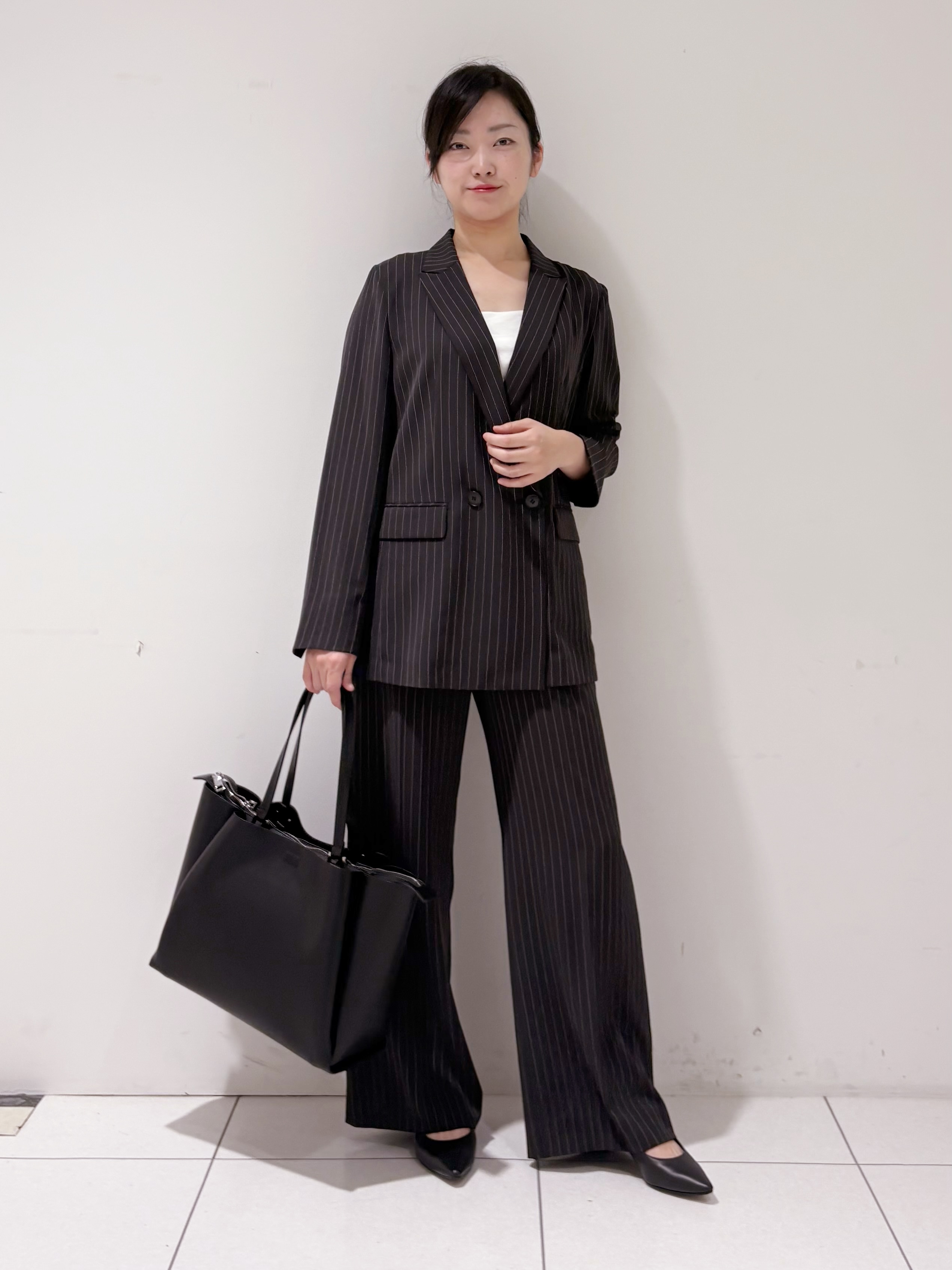 momokoさんの「INDIVI｜【初秋/UVケア/着る日傘】ダブルジャケット」を使ったコーディネート