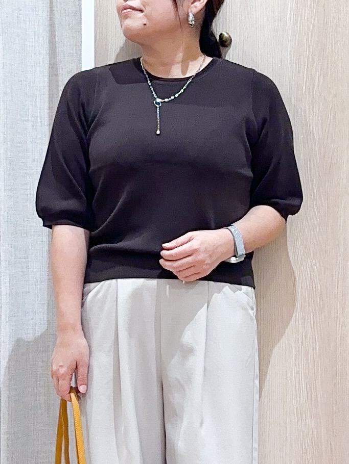 naoさんの「grove｜【ウエストゴムで楽ちん】きれいも機能も叶える、リネンライクワイドパンツ」を使ったコーディネート