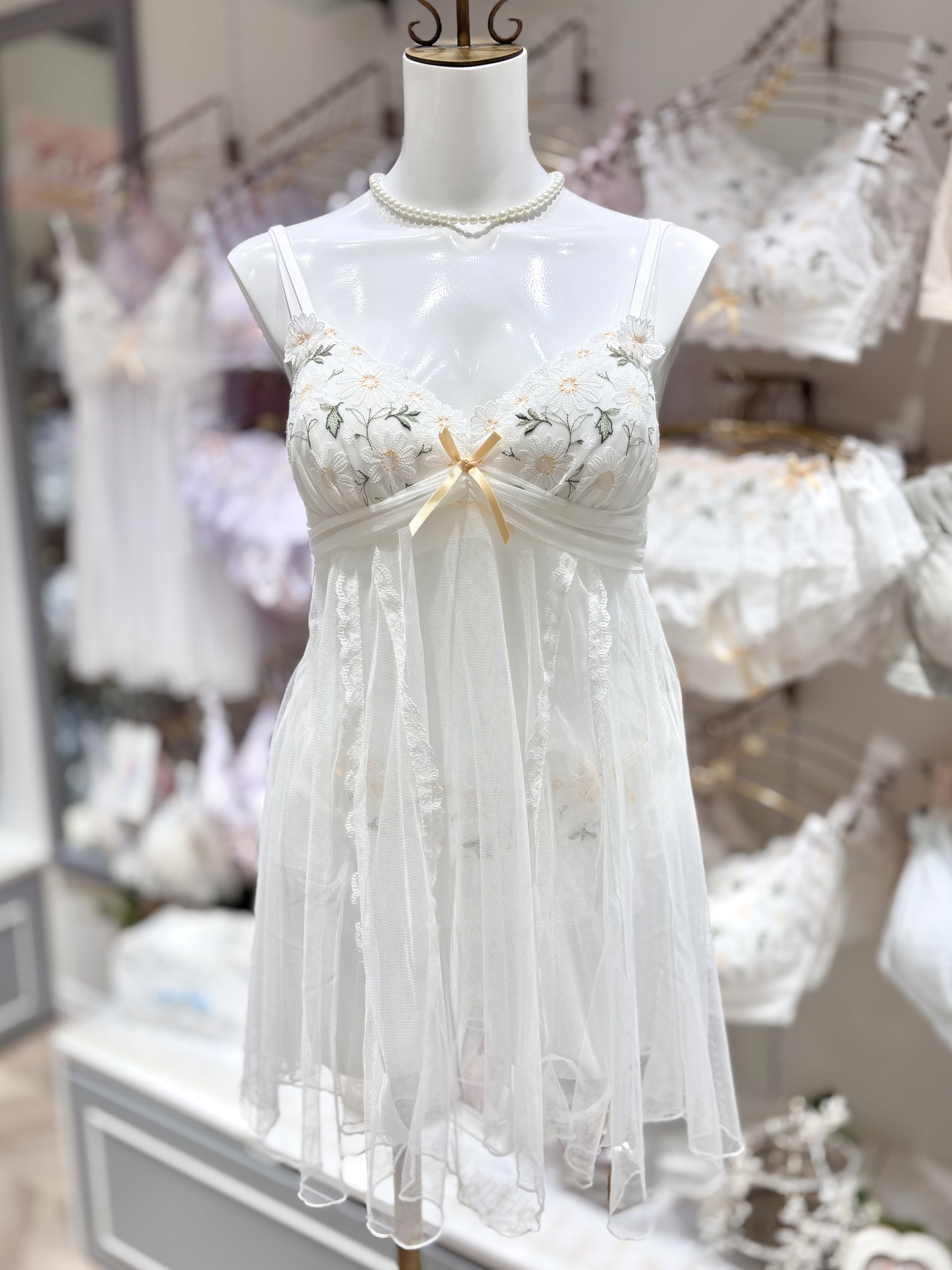 miさんの「Risa Magli｜スフレ ノンワイヤーブラ （B－C） ＜ノンワイヤーブラ シュシュフィットタイプ＞」を使ったコーディネート