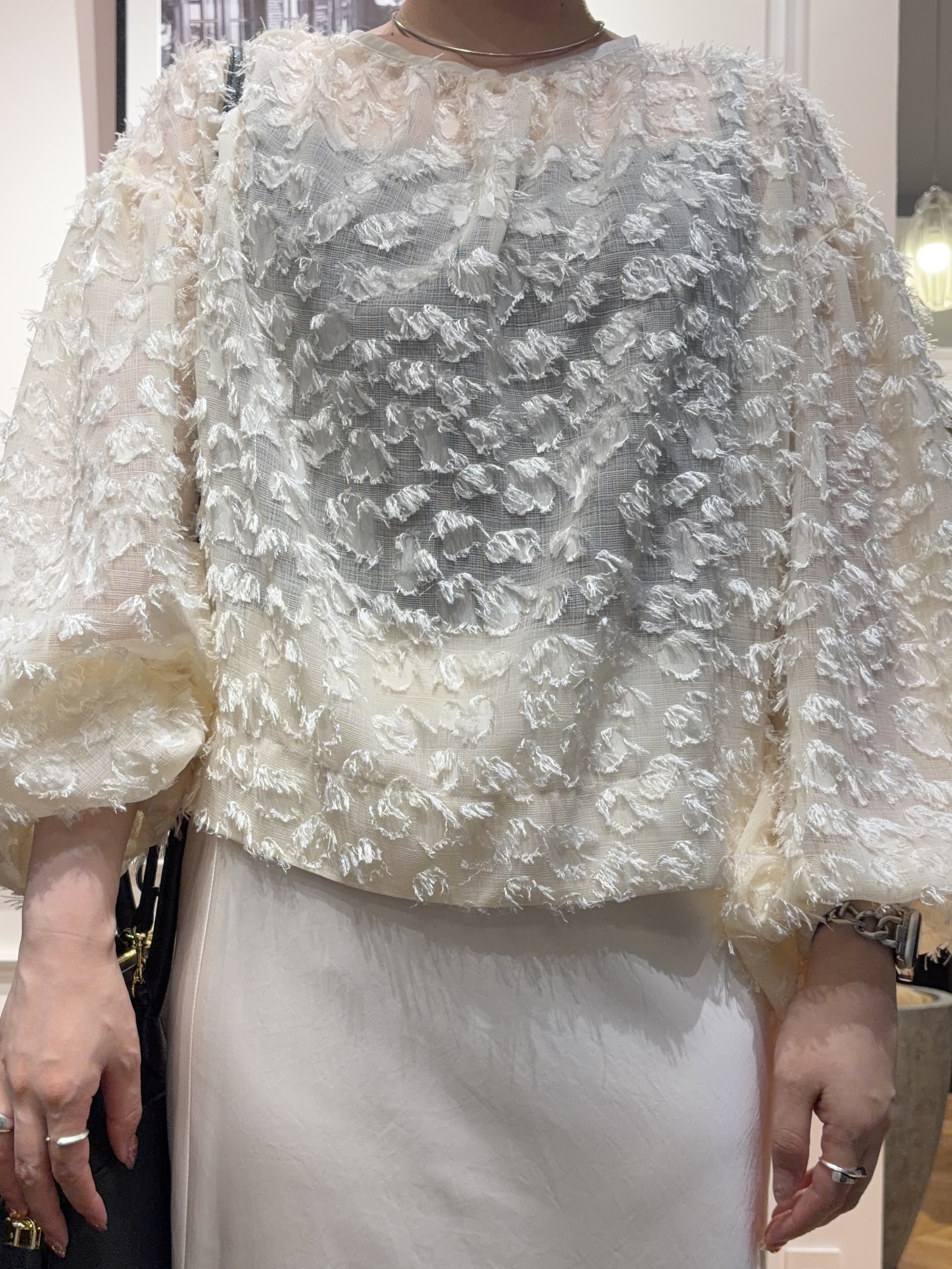 SAKAIさんの「DRESSTERIOR｜◆mica della valle（ミカデラヴァッレ）Katia ハンドバッグ」を使ったコーディネート
