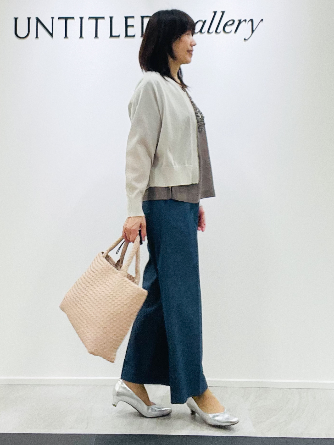 めいさんの「UNTITLED｜【アンサンブル可/日除け・冷房対策】シアーレーヨンZIPカーディガン」を使ったコーディネート