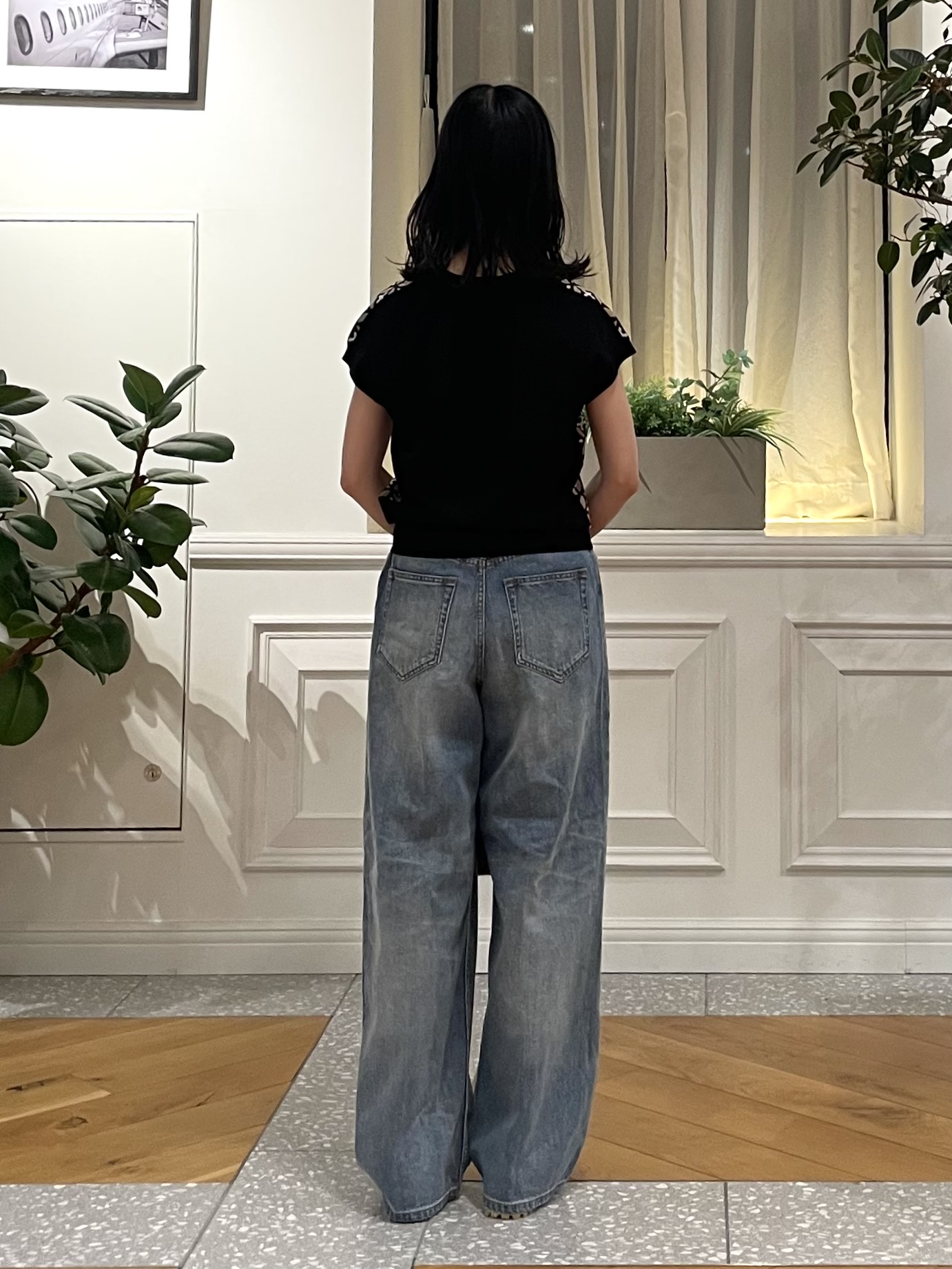 Lilyさんの「DRESSTERIOR｜【再入荷/otonaMUSE5月号掲載/ウォッシャブル】オーバーラップサークルコンビフレンチニット」を使ったコーディネート