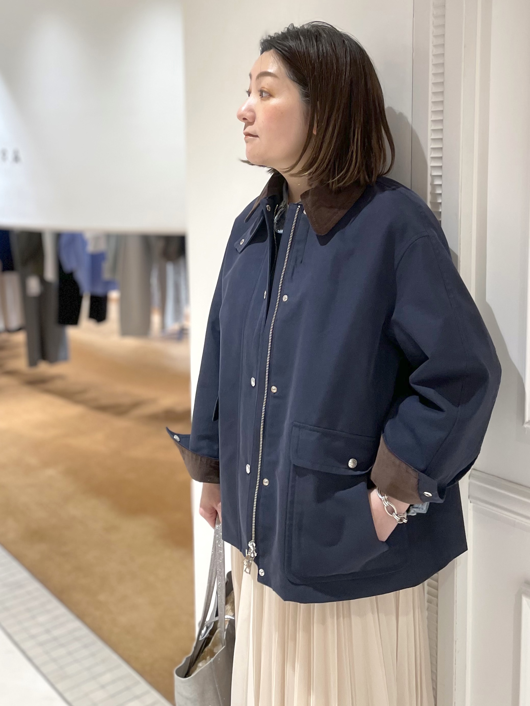 makiさんの「DRESSTERIOR｜【ウォッシャブル】スプリング ハンティングジャケット」を使ったコーディネート