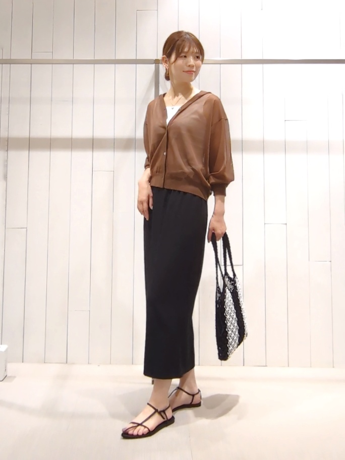 SHOさんの「INDIVI｜【選べるデザイン】スモールワントップネックレス」を使ったコーディネート