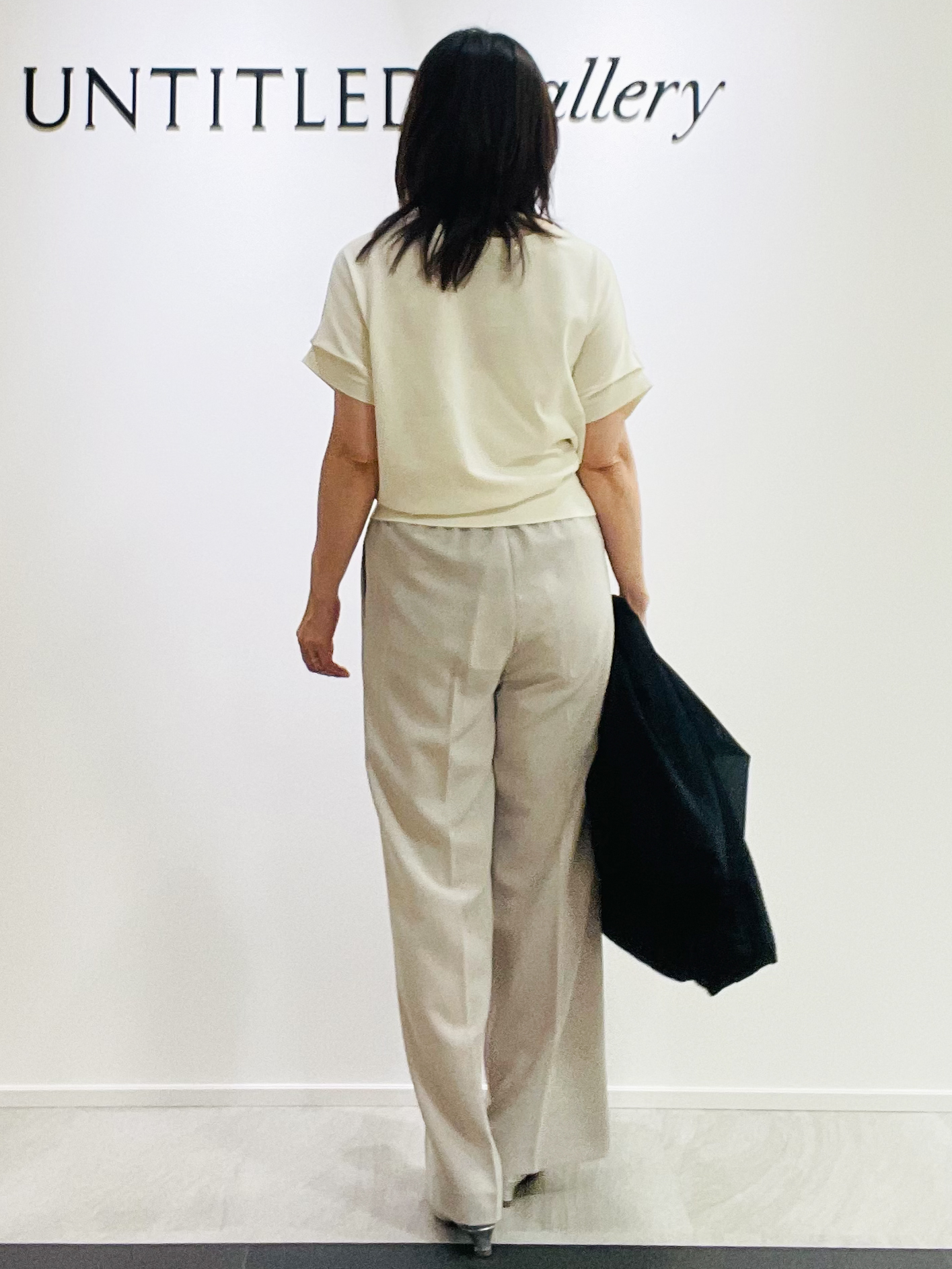 めいさんの「UNTITLED｜【肌に張りつきにくい/前後2WAY】ドライタッチコットンプルオーバー」を使ったコーディネート