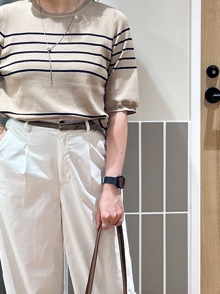 よっしーさんの「grove｜【透けにくい・多機能】ワイドパンツ」を使ったコーディネート