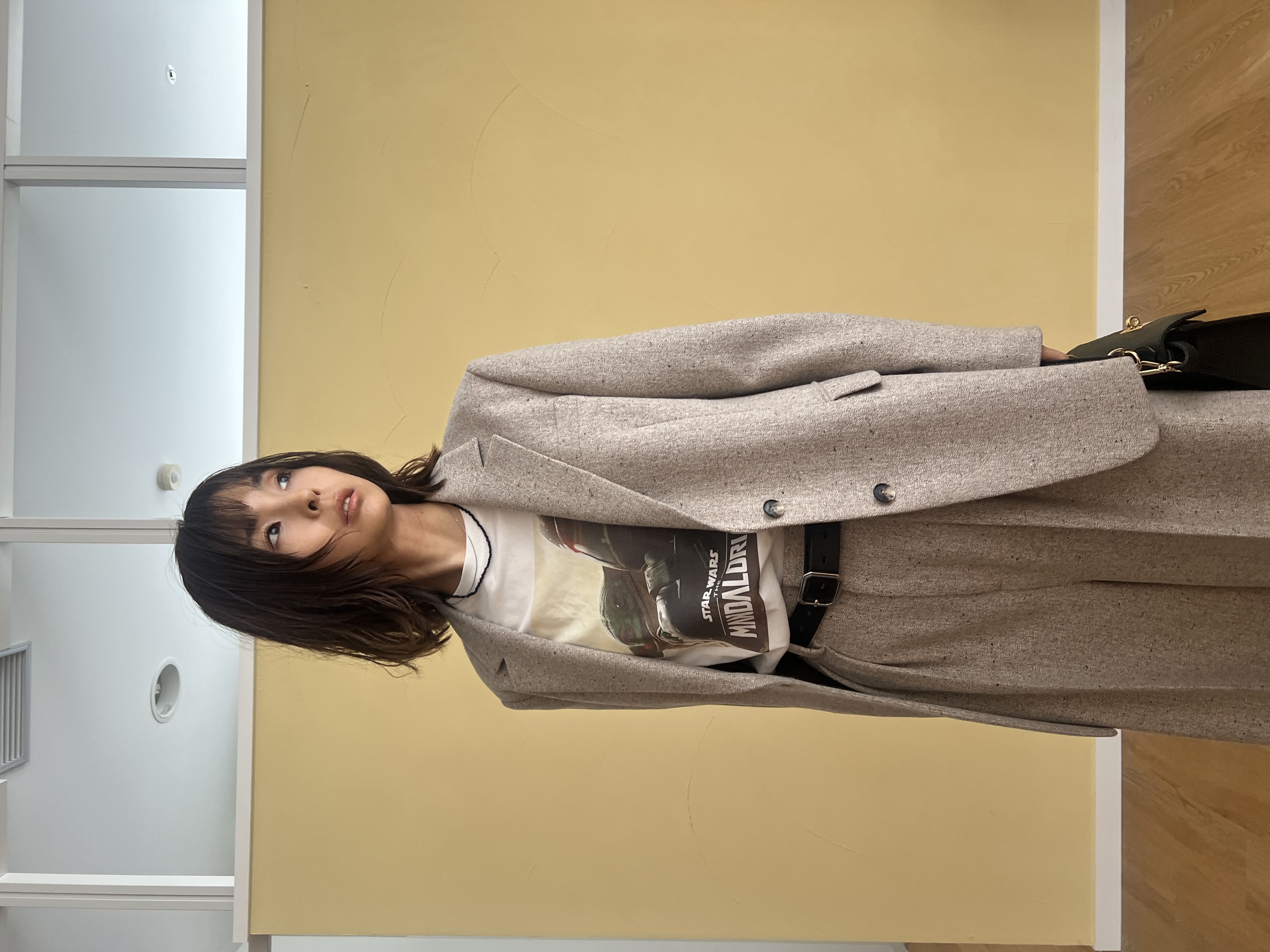 misaさんの「DRESSTERIOR｜【接触冷感】STAR WARS マンダロリアン フォトTシャツ」を使ったコーディネート