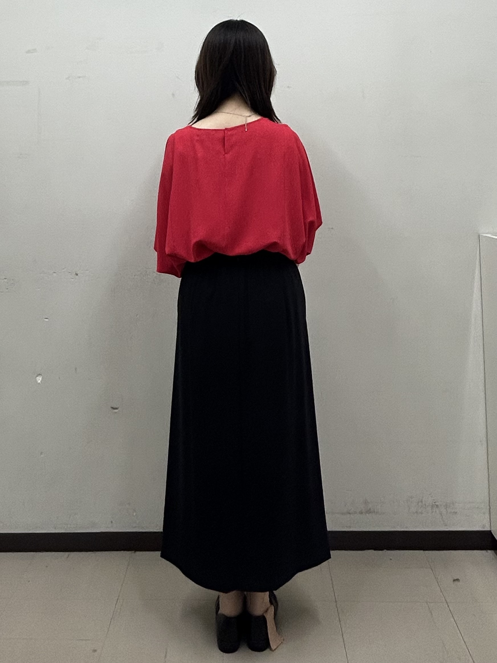 noeさんの「INDIVI｜【洗える／UVケア】ジョーゼットドルマンブラウス」を使ったコーディネート